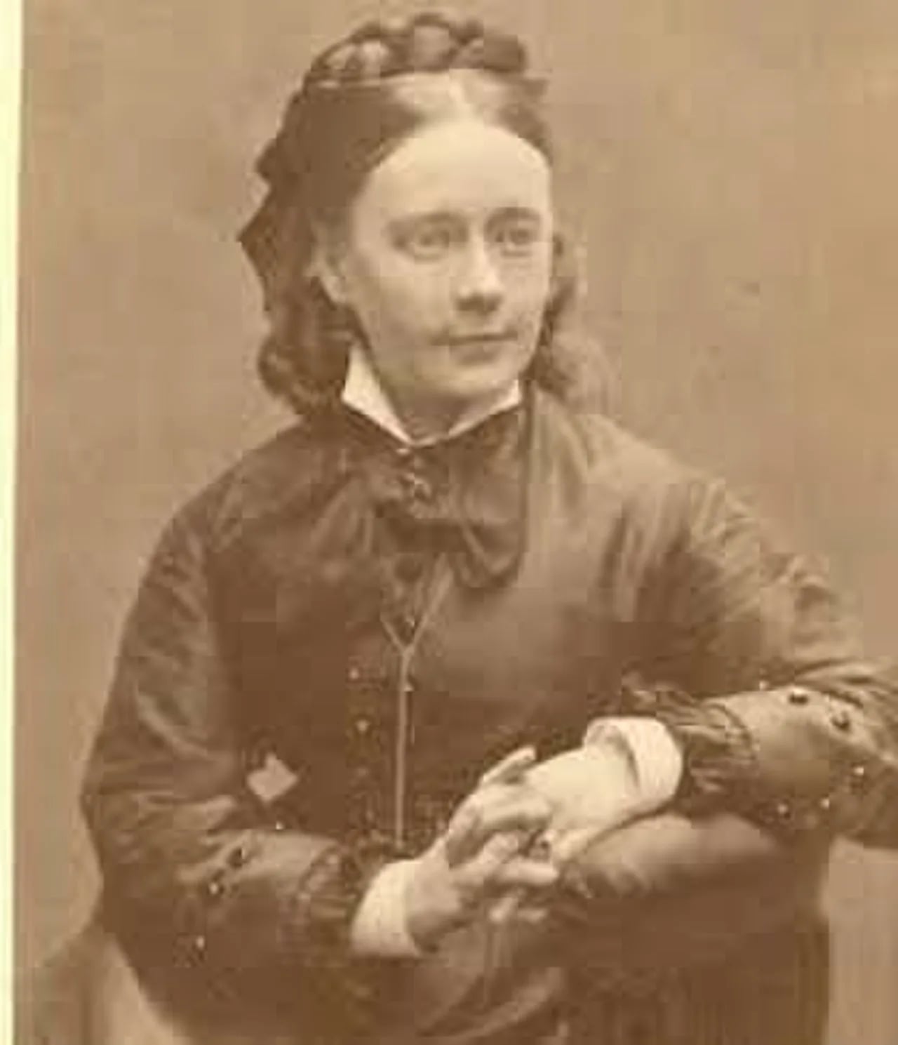 Porträt von Alfhild Cnattingius (1847–1932) – Gedenkseite