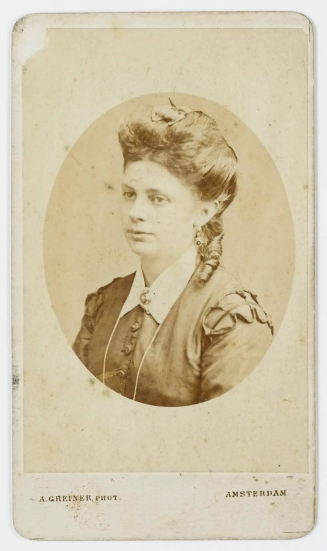 Porträt von Annie Foore (1847–1890) – Gedenkseite