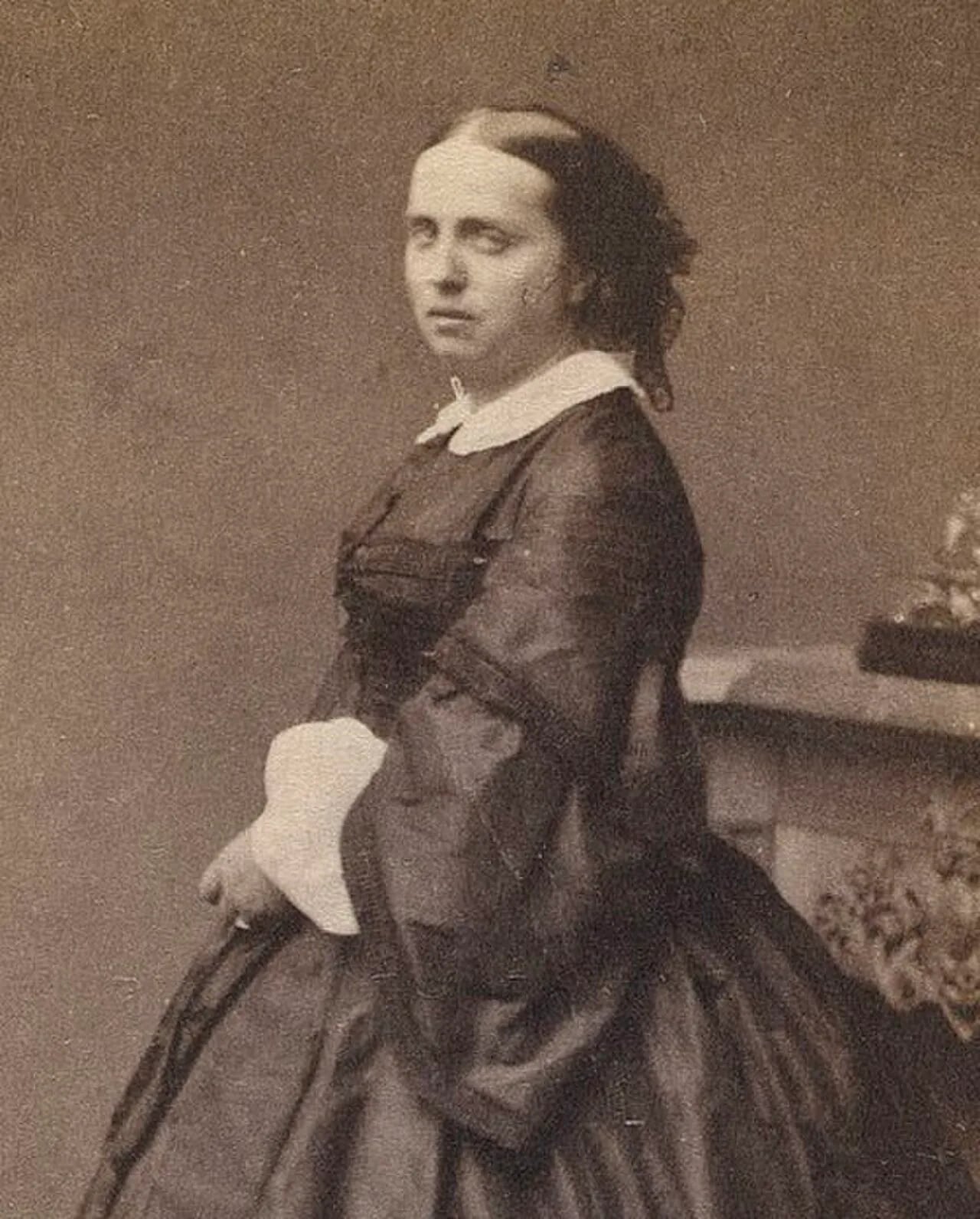 Porträt von Prinzessin Sidonie von Sachsen (1834–1862) – Gedenkseite
