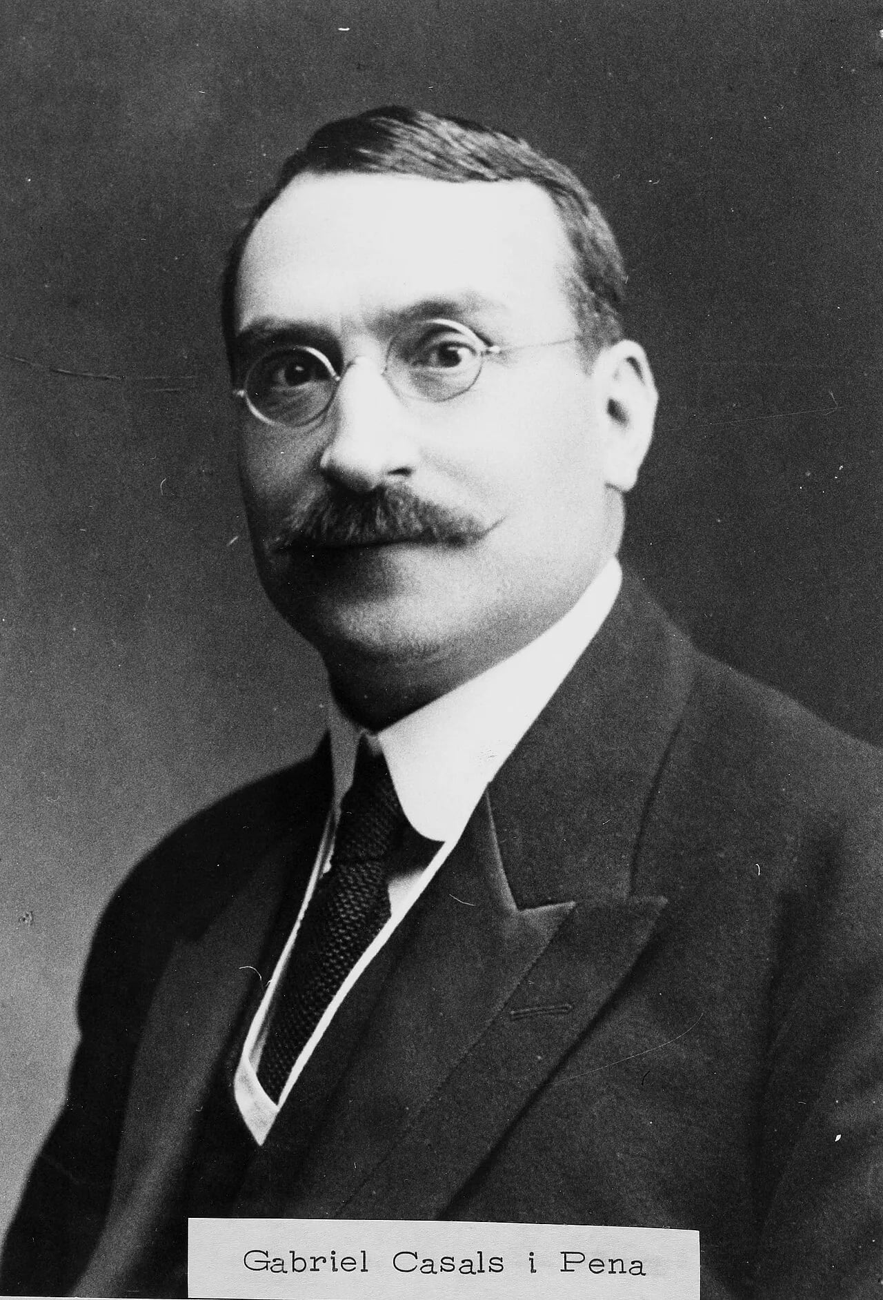 Porträt von Gabriel Casals i Pena (1870–1956) – Gedenkseite