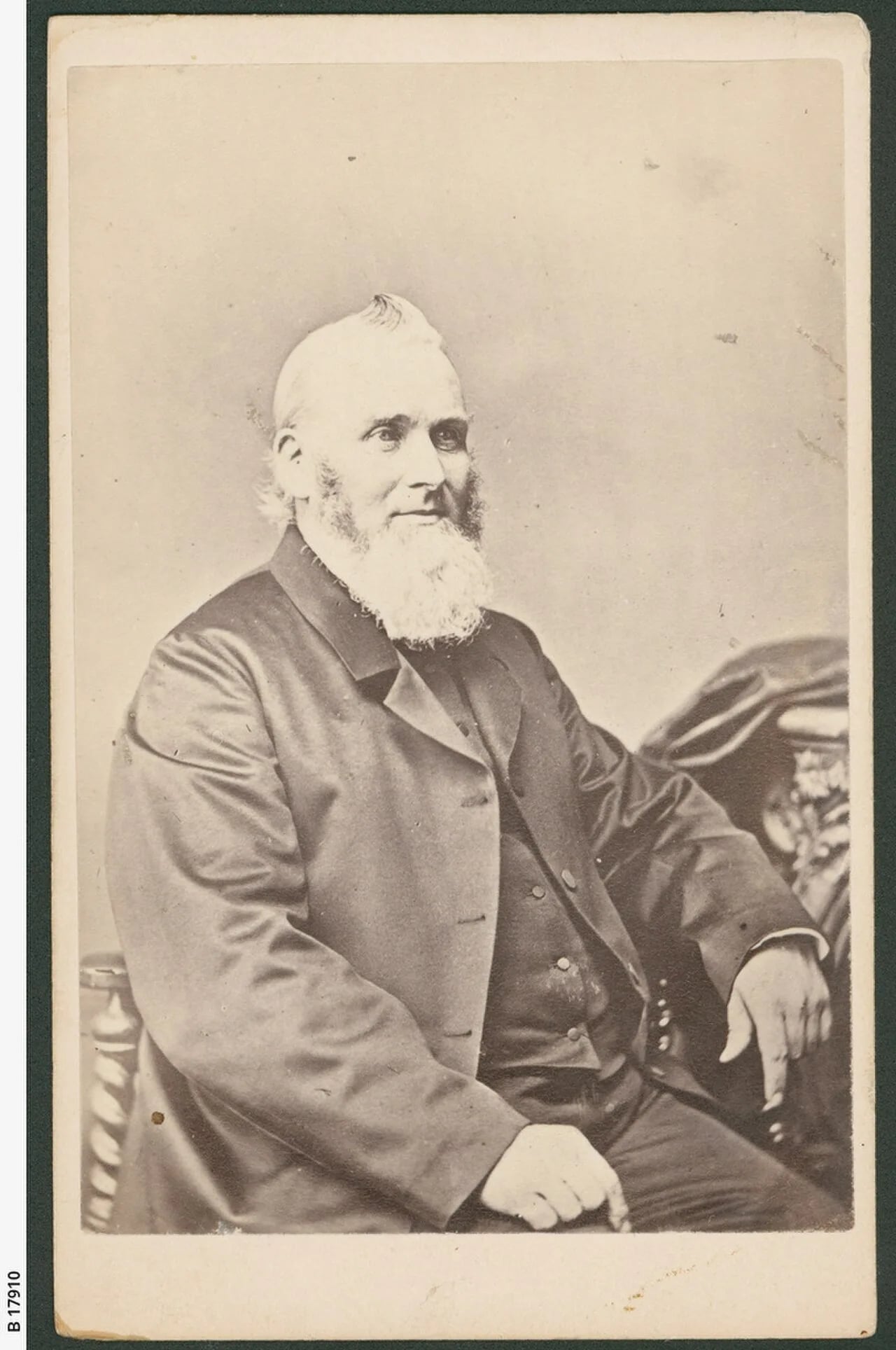 Portrait of James Maughan (1826–1871) – memorial page