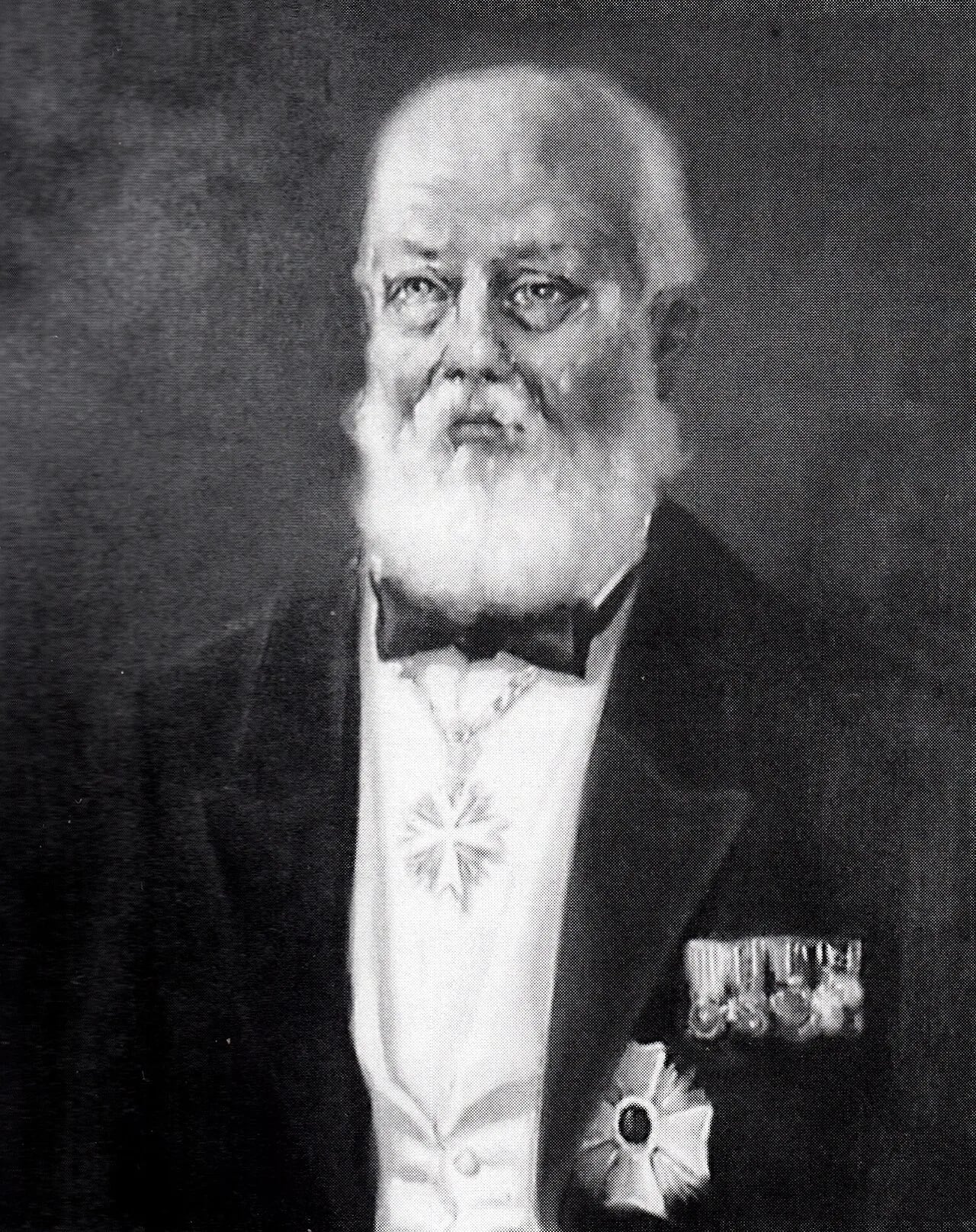 Porträt von Diego Aliprandi (1819–1910) – Gedenkseite