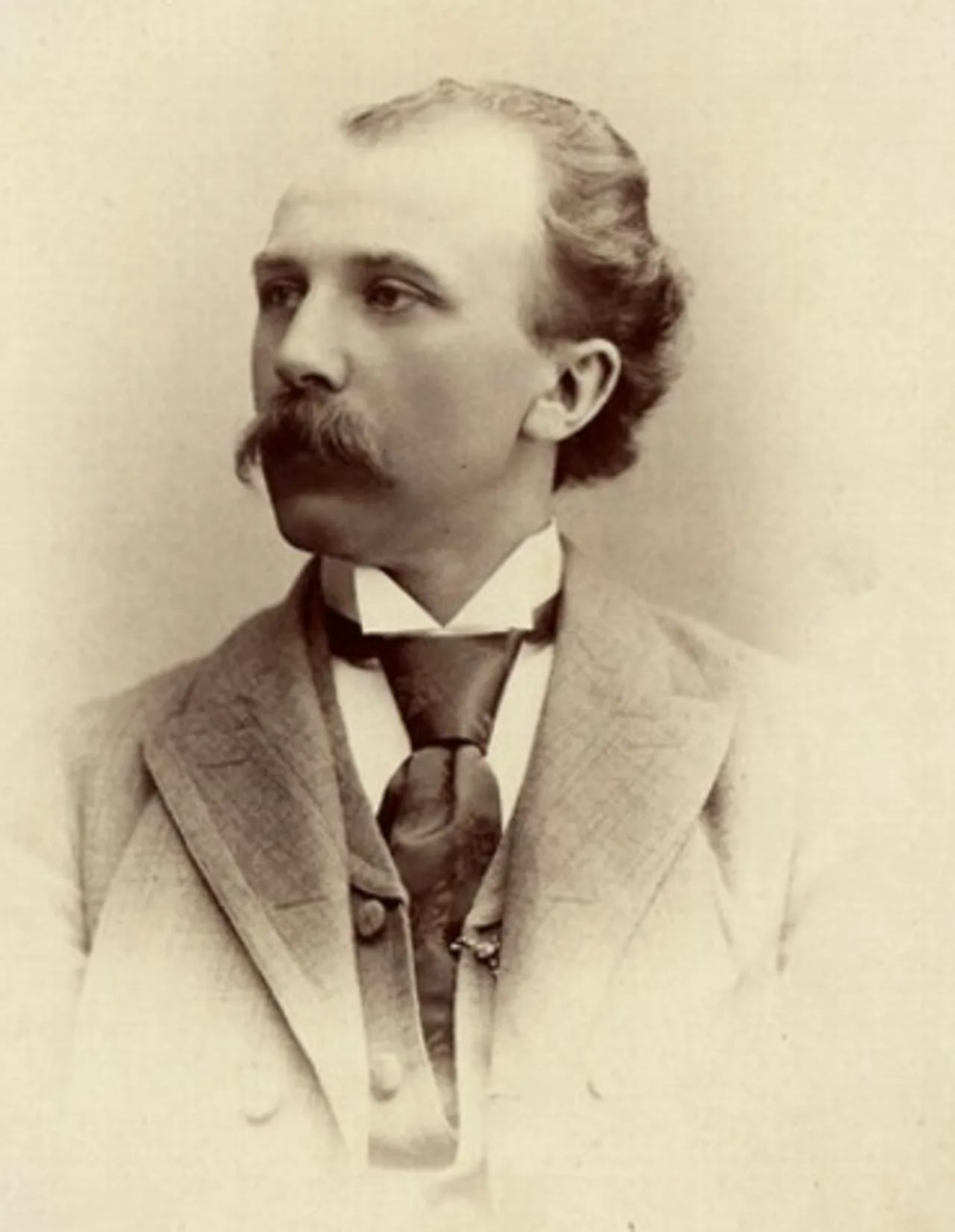 Porträt von Hector Caron (1862–1937) – Gedenkseite