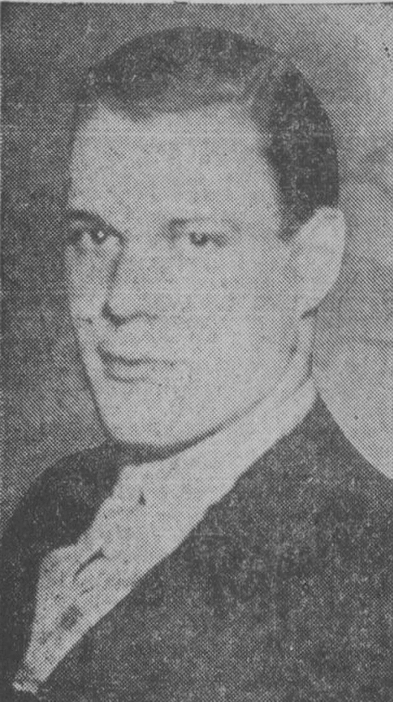 Porträt von Rudolf Cronstedt (1909–1994) – Gedenkseite