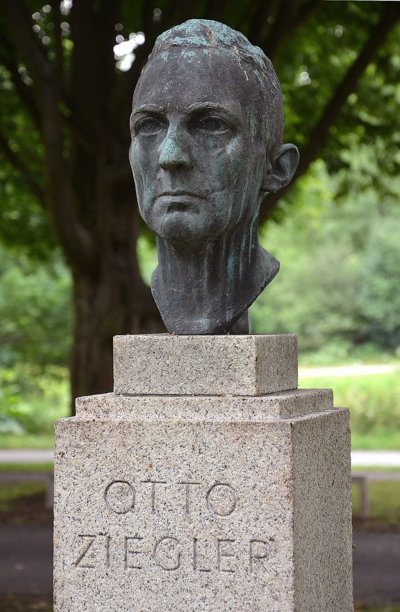 Porträt von Otto Ziegler (1879–1931) – Gedenkseite