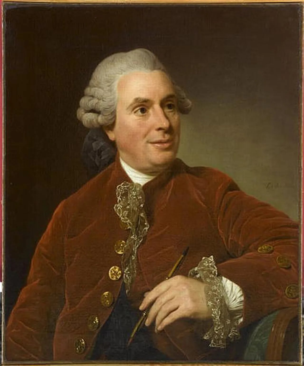 Portrait of Charles Nicolas Cochin (1715–1790) – memorial page