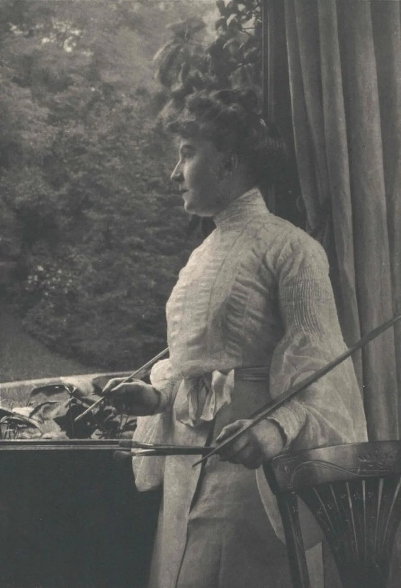 Porträt von Hermine Ginzkey (1864–1933) – Gedenkseite