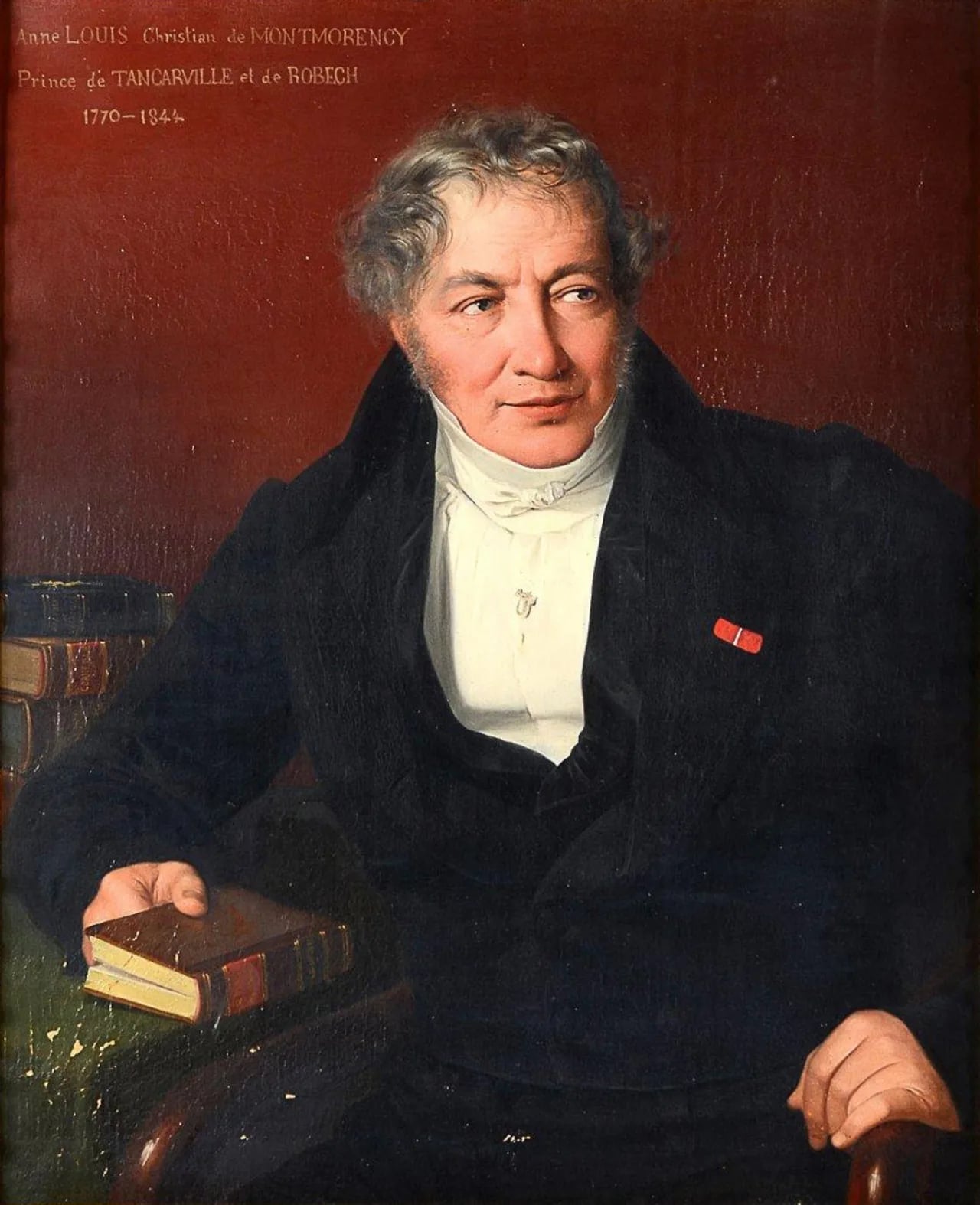 Porträt von Anne Louis Christian de Montmorency (1769–1844) – Gedenkseite