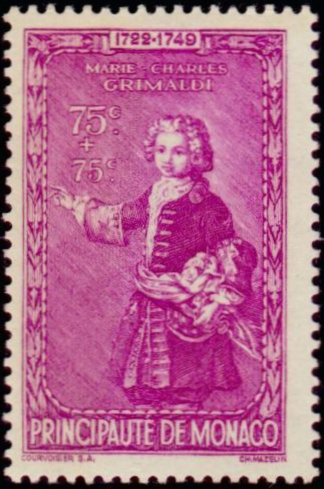 Portrait of Prince Charles, Count of Carladès (1722–1749) – memorial page