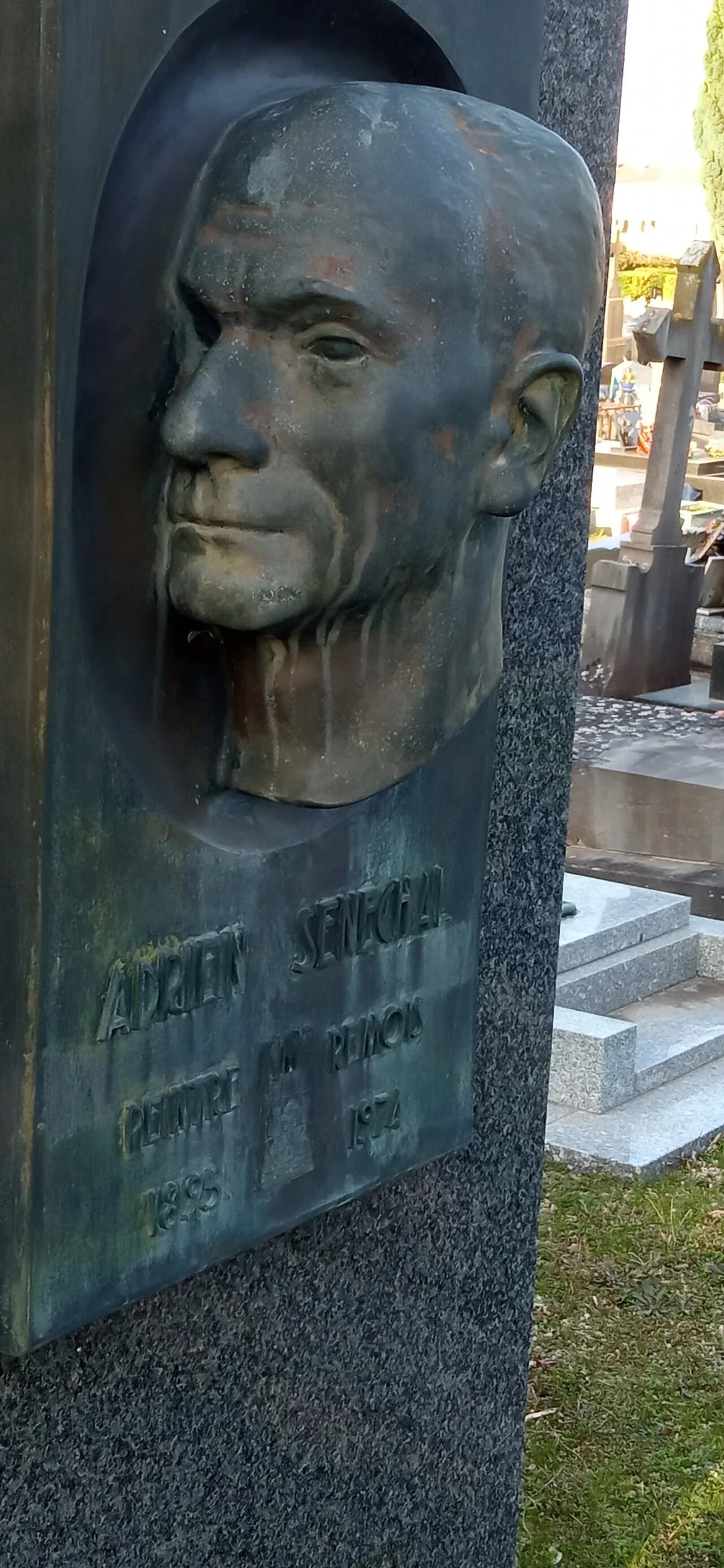 Portrait of Adrien Sénéchal (1895–1974) – memorial page