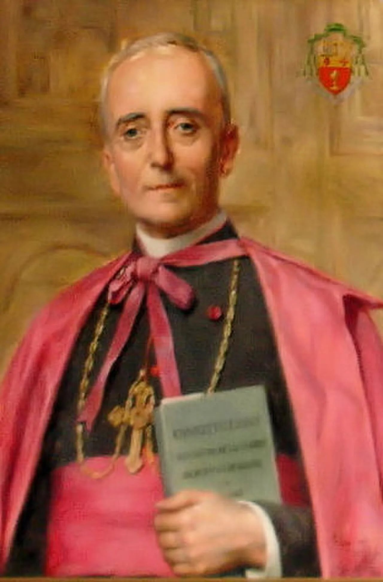 Porträt von Eugène Van Rechem (1858–1943) – Gedenkseite