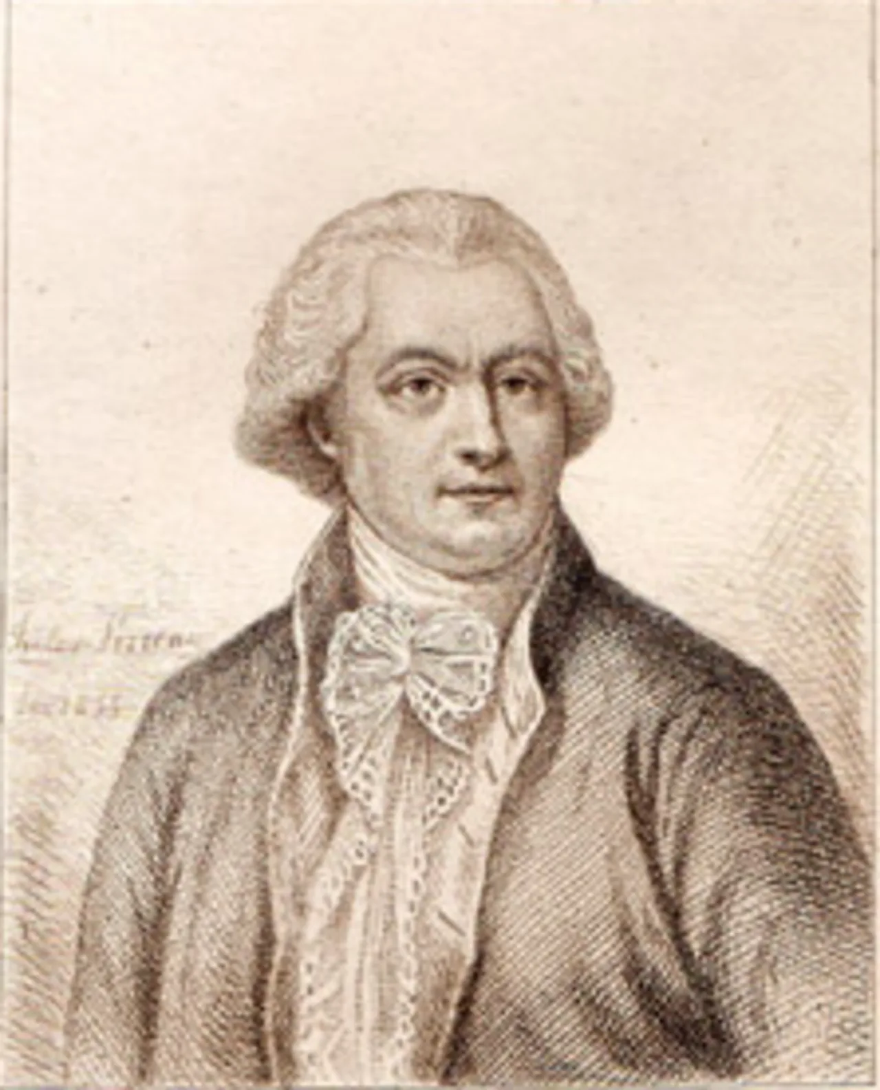 Porträt von Antoine-François Bertrand de Molleville (1746–1818) – Gedenkseite