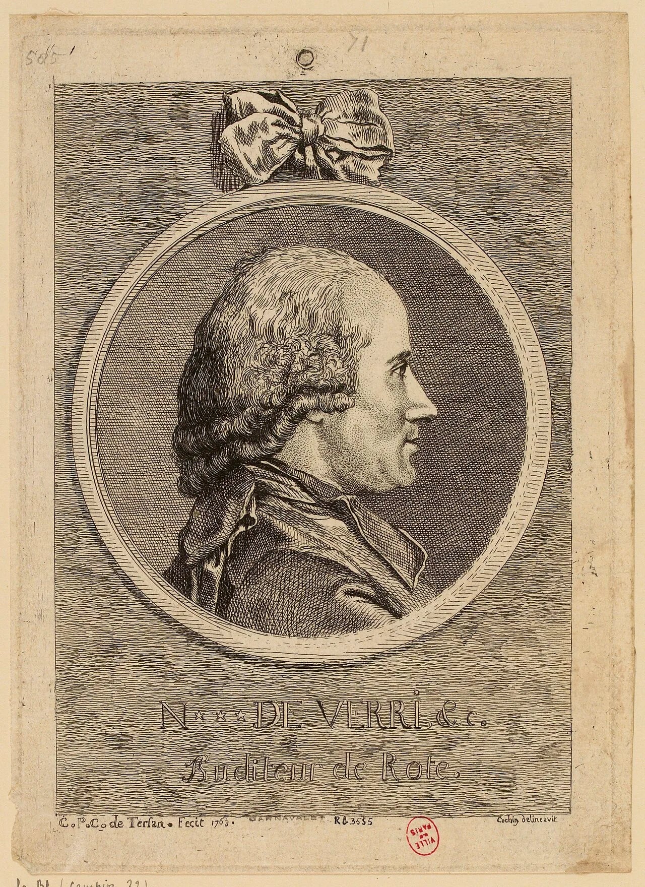 Portrait of Joseph Alphonse de Véri (1724–1799) – memorial page
