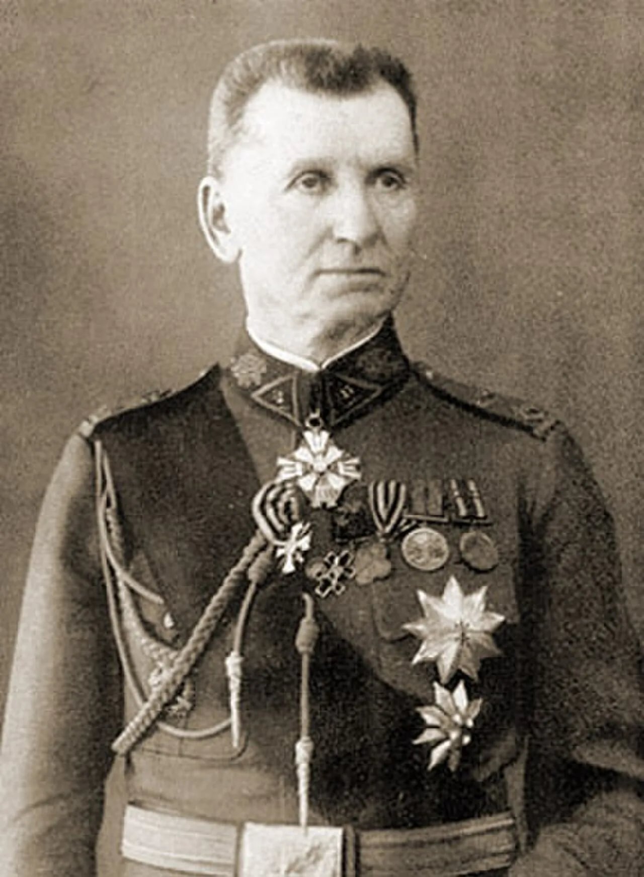 Porträt von Silvestras Žukauskas (1860–1937) – Gedenkseite