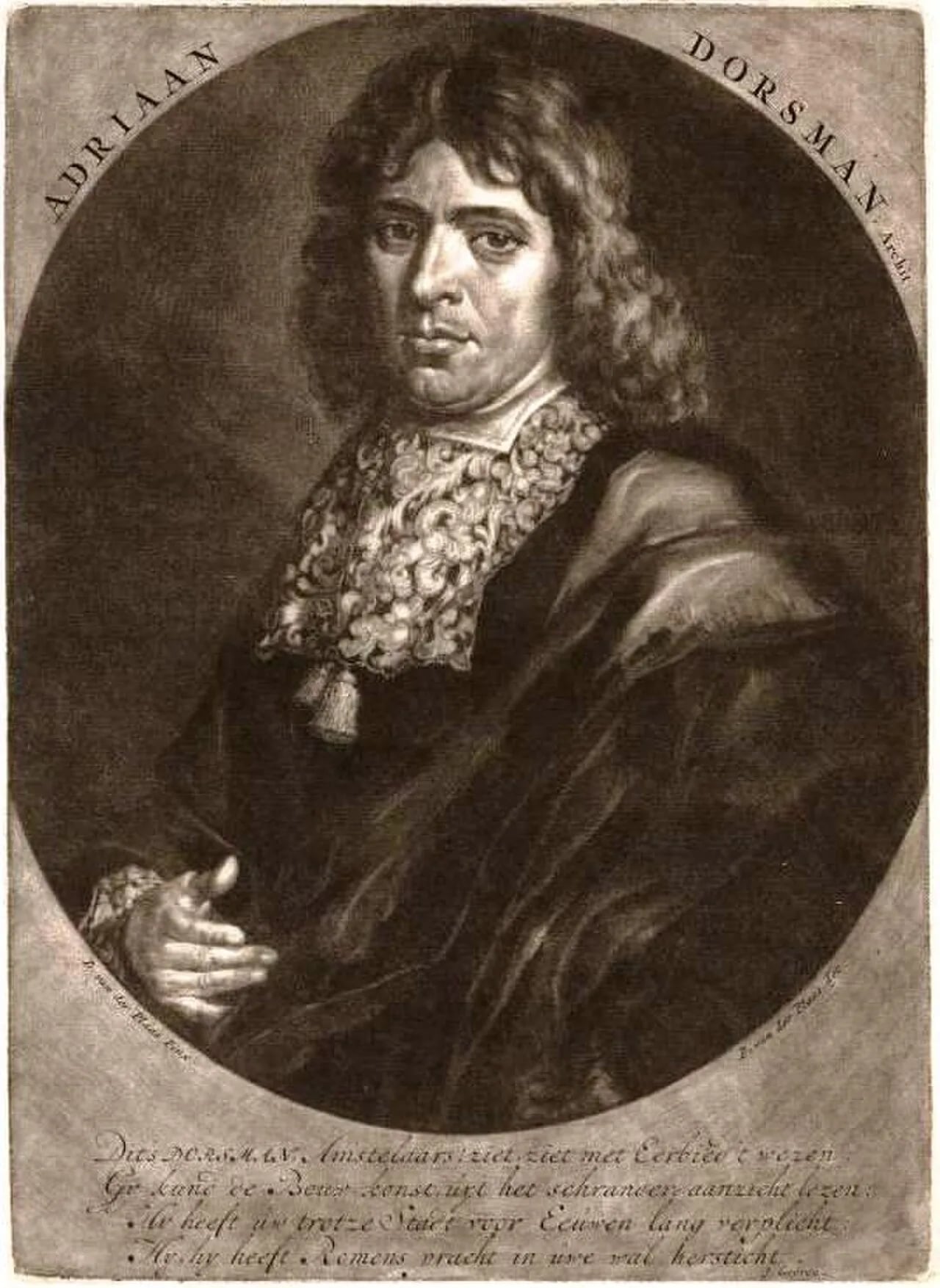 Portrait of Adriaan Dortsman (1635–1682) – memorial page