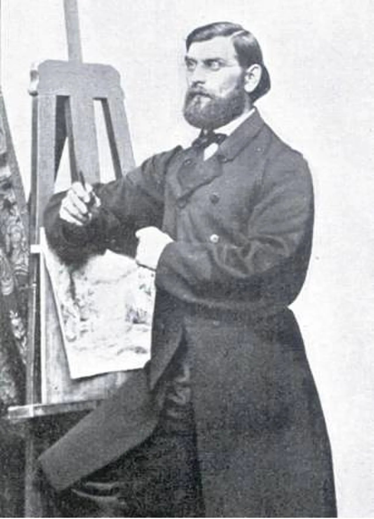 Portrait of Theodor Blätterbauer (1823–1906) – memorial page