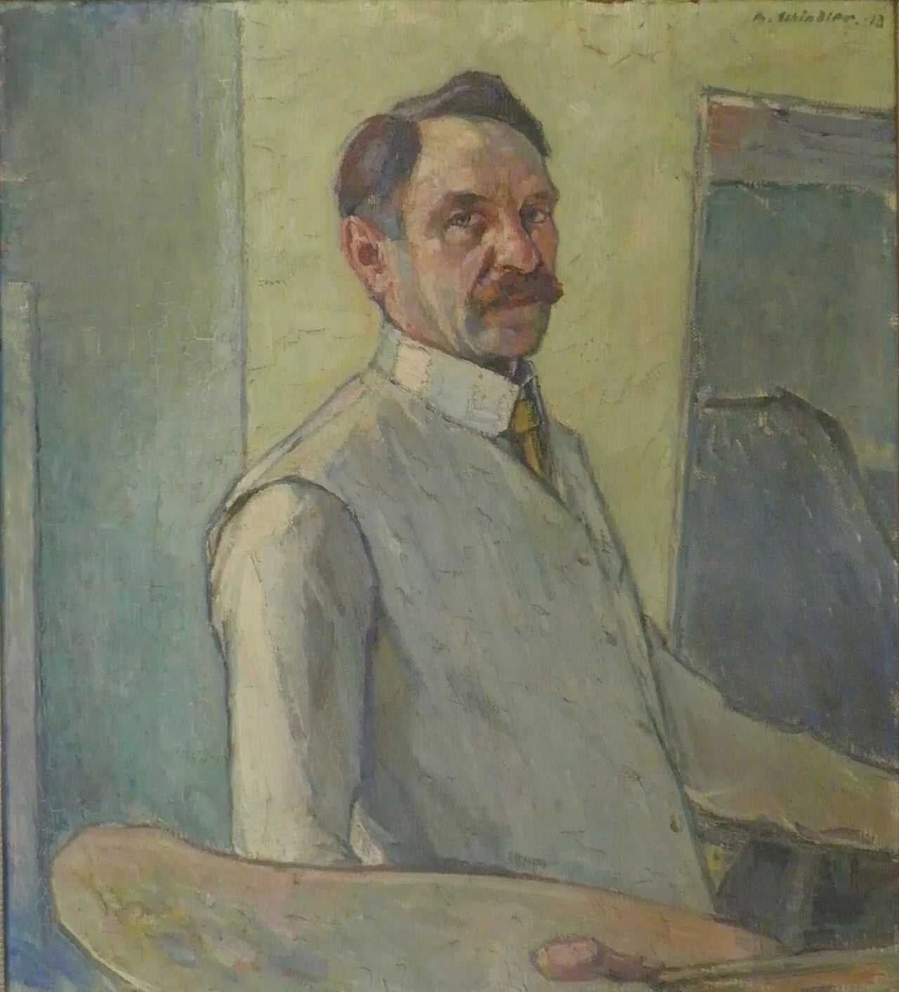 Porträt von Theodor Schindler (1870–1950) – Gedenkseite