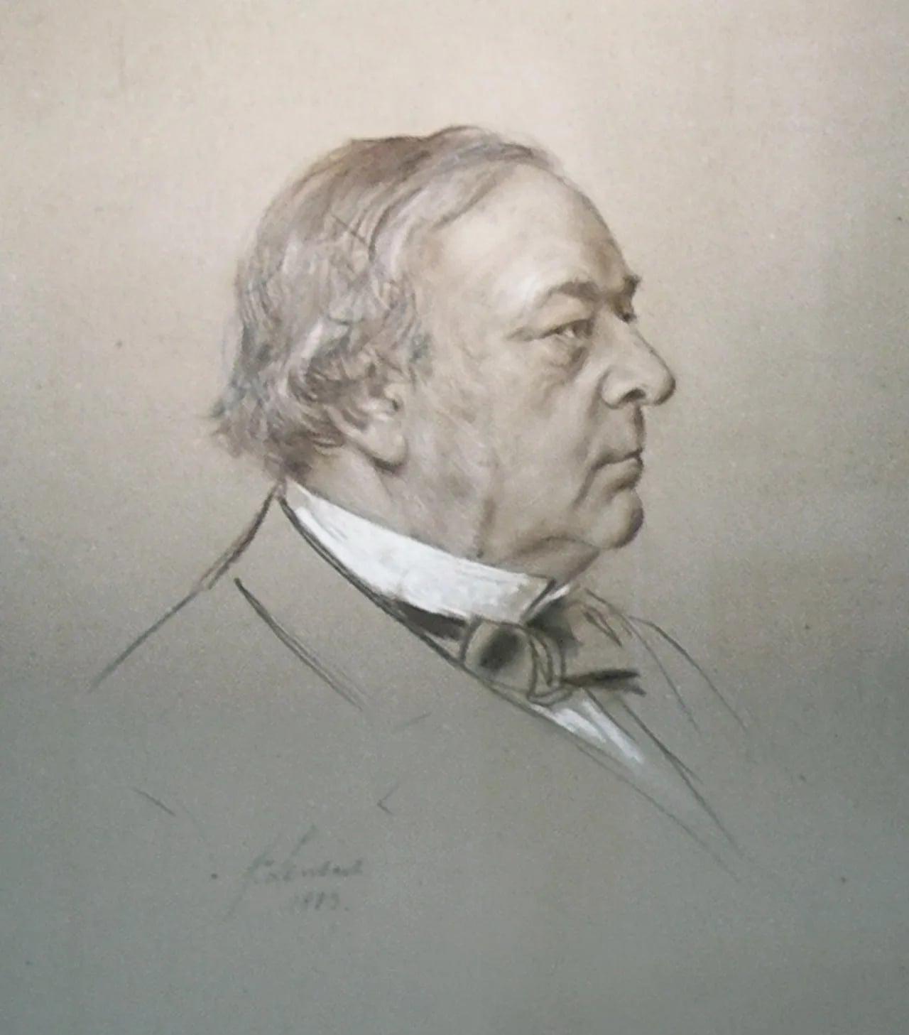 Porträt von Theodor von Cramer-Klett (1817–1884) – Gedenkseite