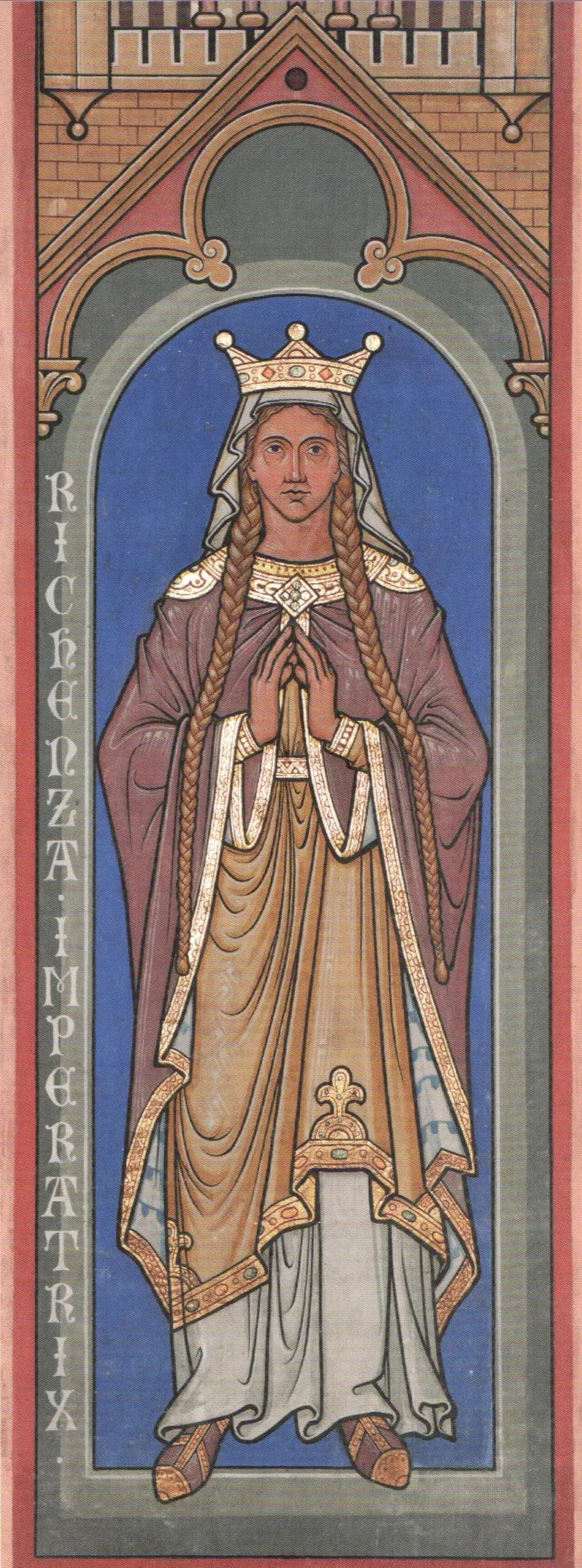 Porträt von Richenza von Northeim (1087–1141) – Gedenkseite