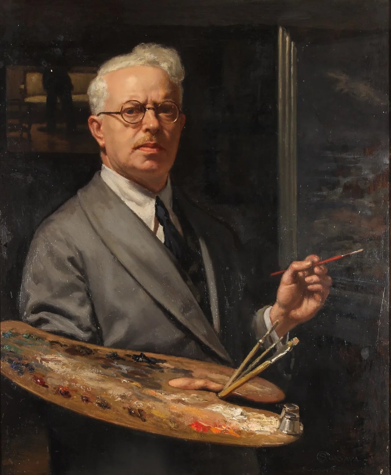 Portrait of Salvatore Corvaya (1872–1962) – memorial page
