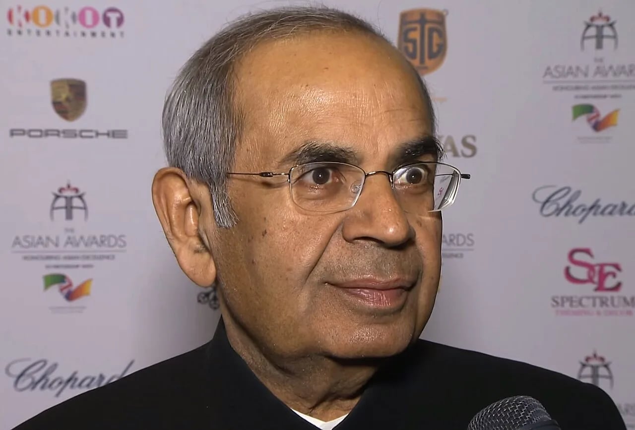 Portrait of Gopichand Hinduja (1940–2025) – memorial page