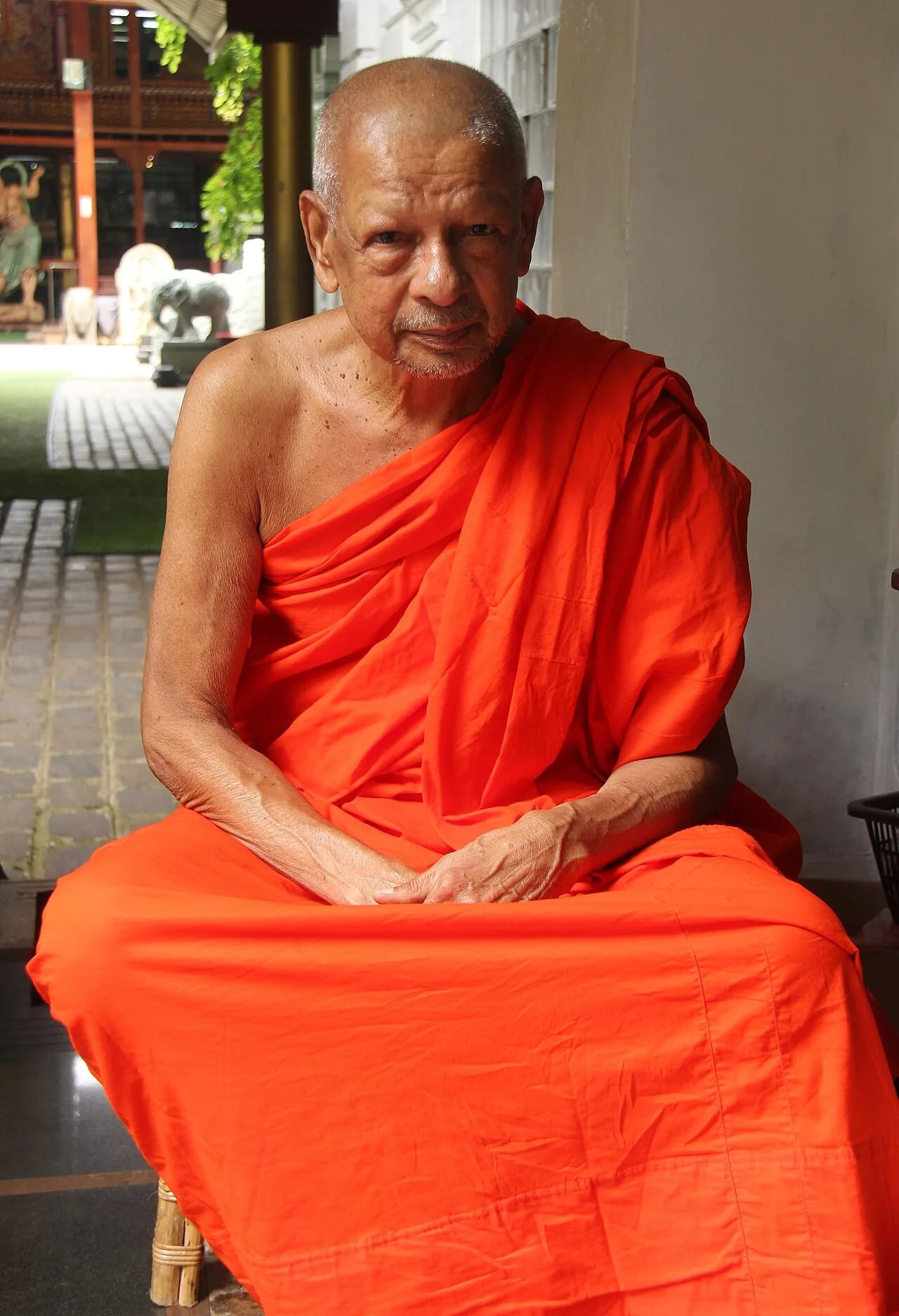 Portrait of Galboda Gnanissara Thera (1943–2024) – memorial page