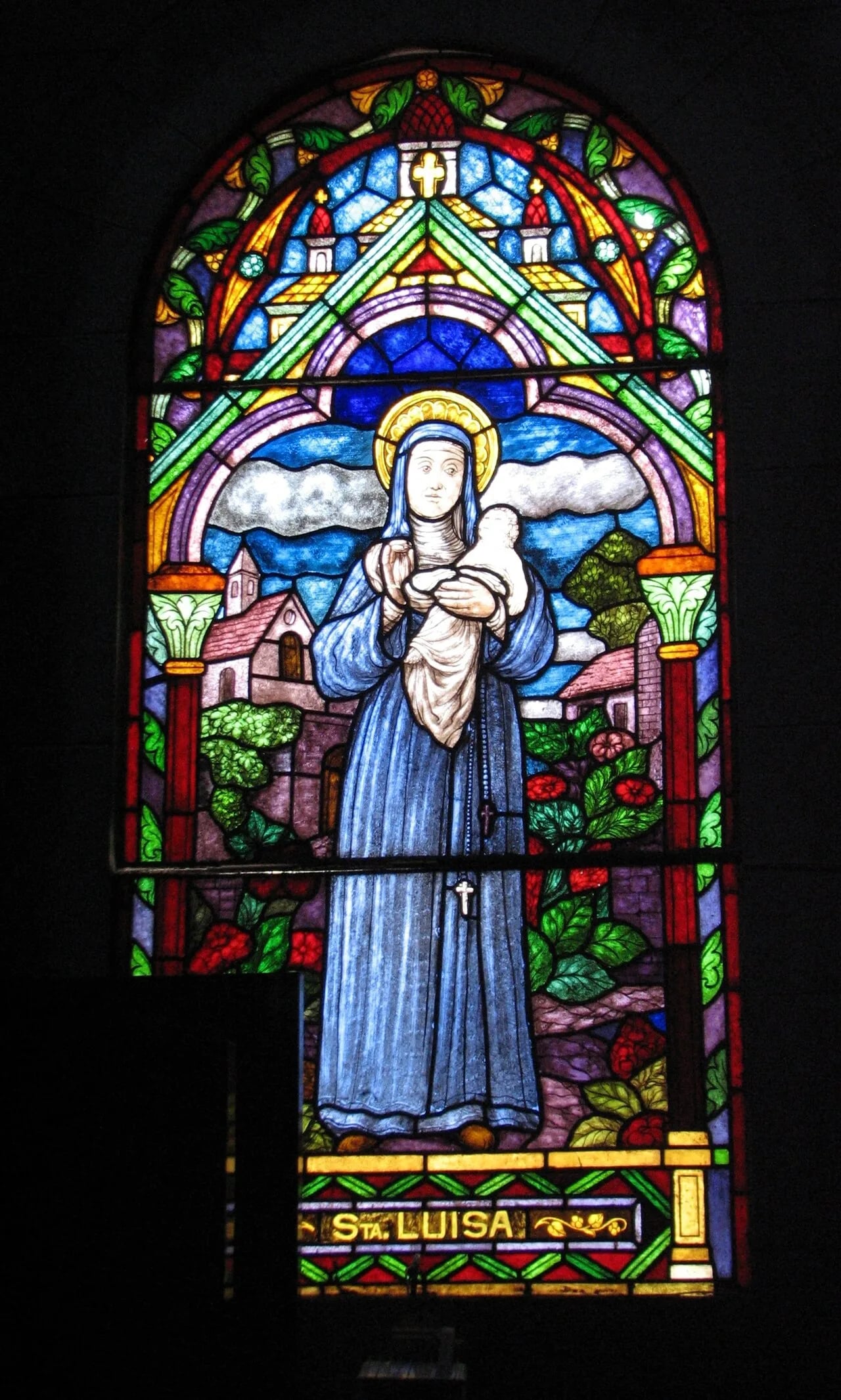 Porträt von Luise von Marillac (1591–1660) – Gedenkseite