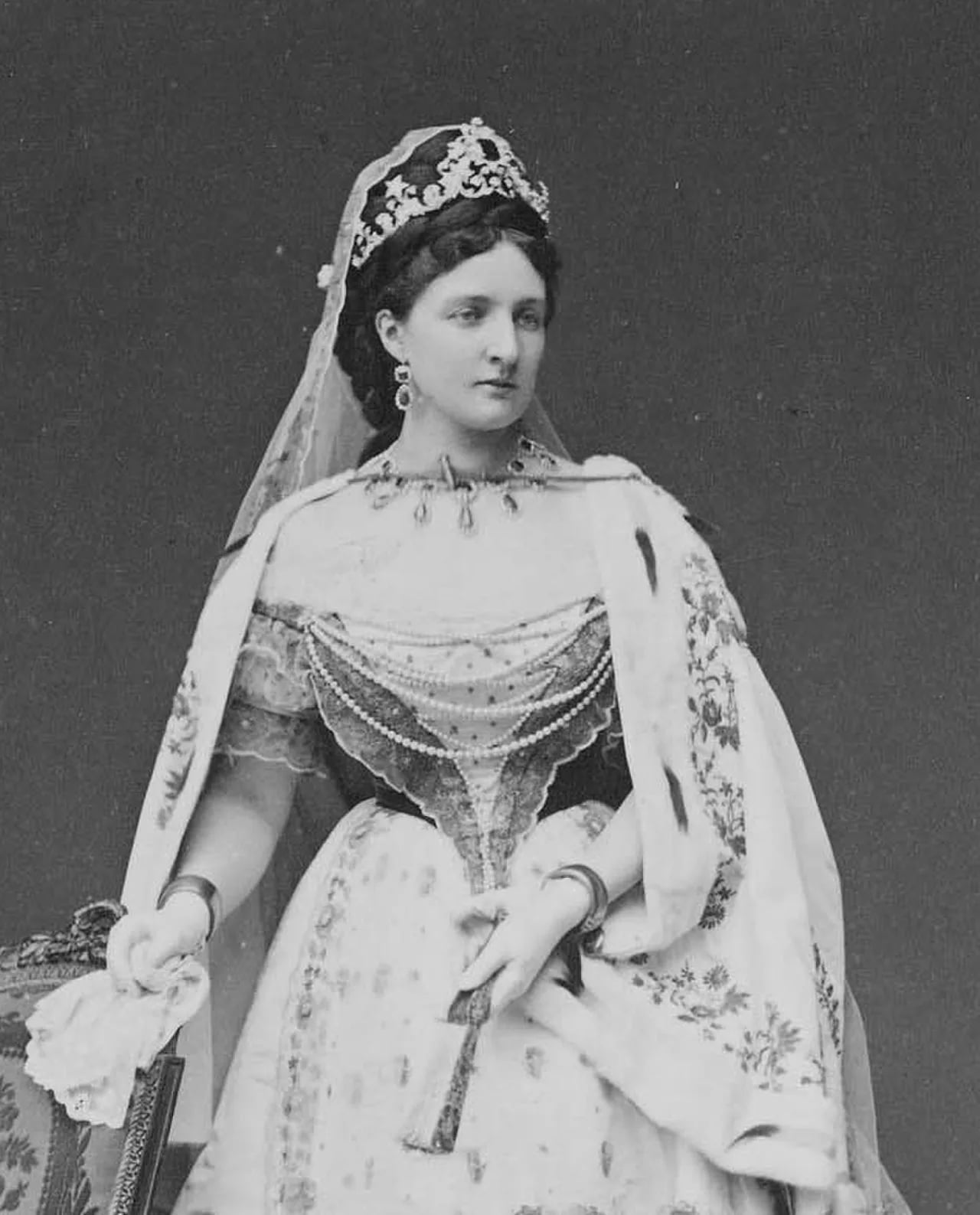 Portrait of Clotilde von Sachsen-Coburg und Gotha (1846–1927) – memorial page
