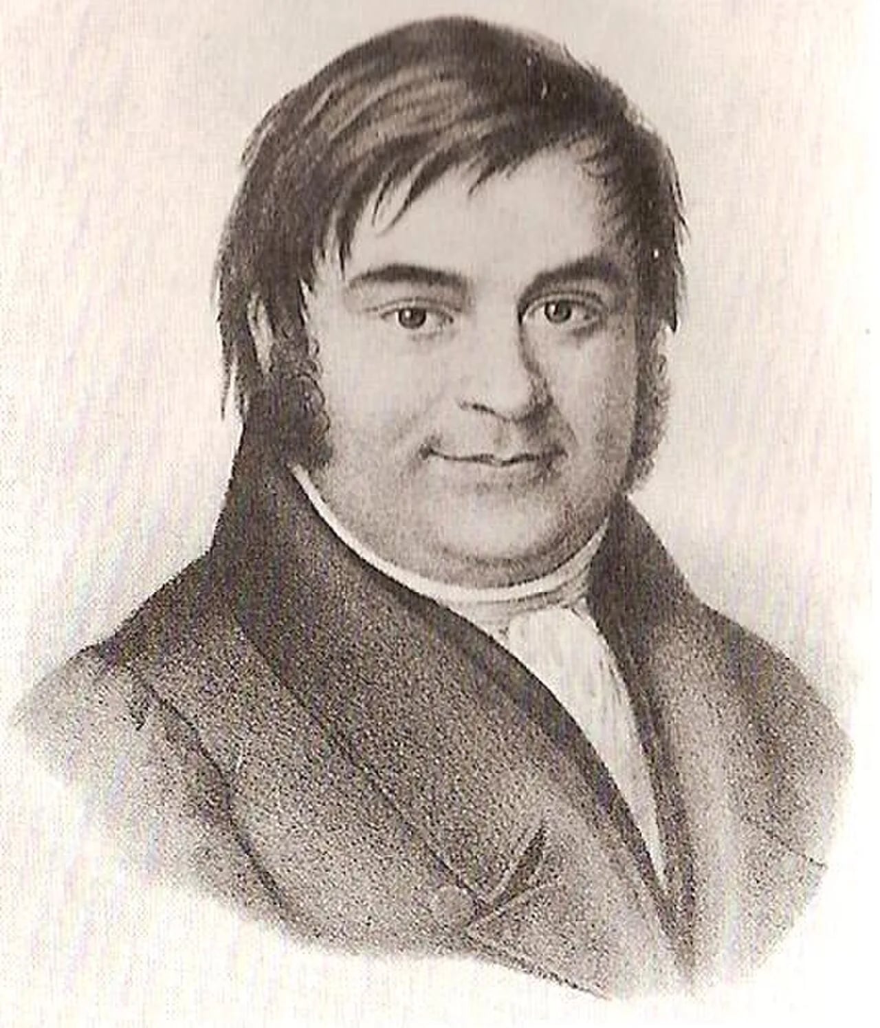 Portrait of Thomas Bornhauser (1799–1856) – memorial page