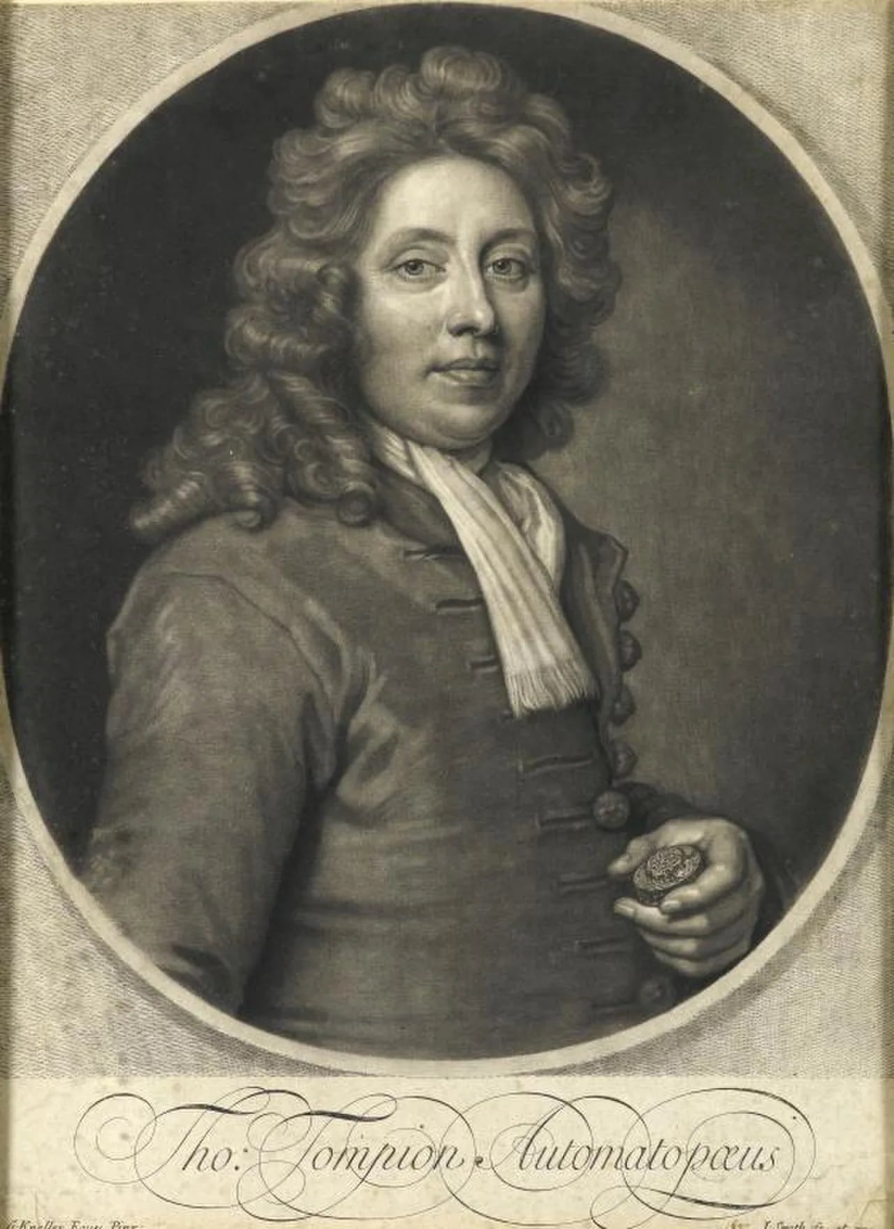 Portrait of Thomas Tompion (1638–1713) – memorial page