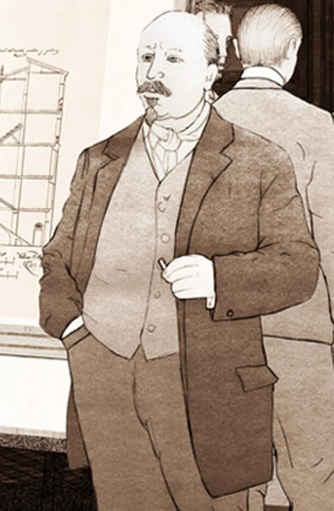 Porträt von Sebastián Monleón y Estellés (1815–1878) – Gedenkseite