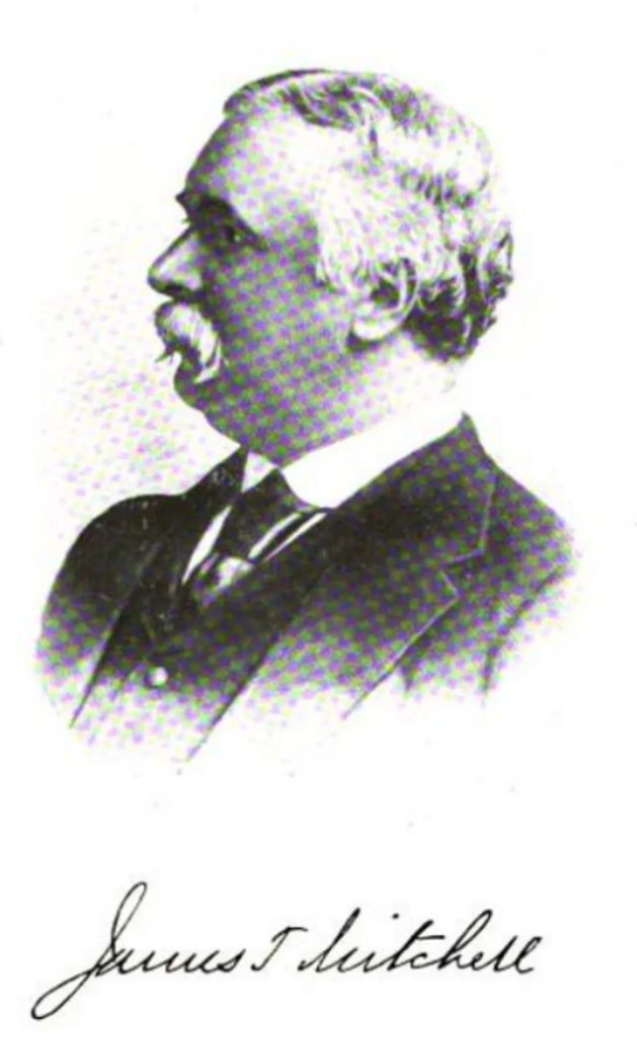 Porträt von James T. Mitchell (1834–1915) – Gedenkseite