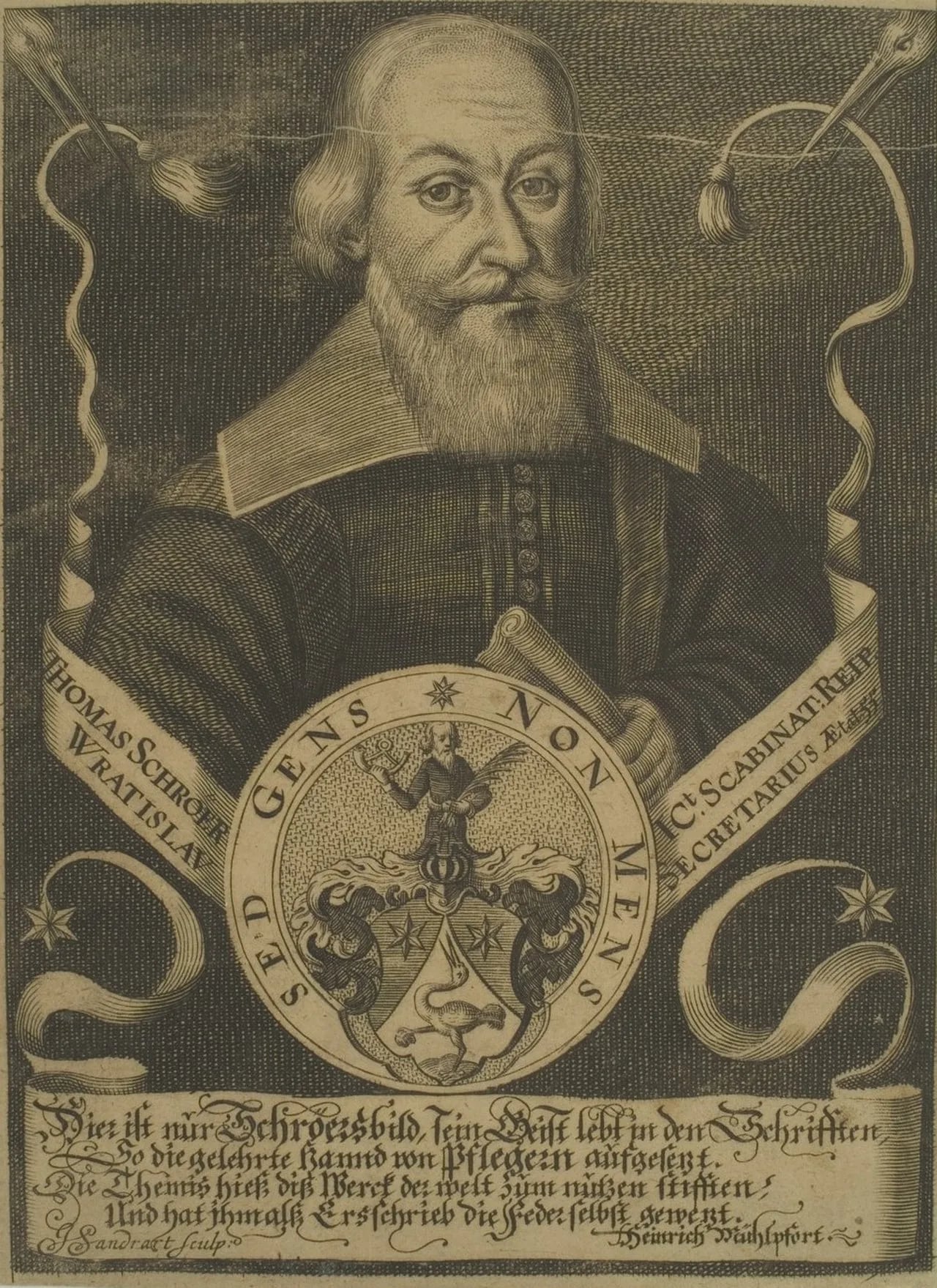 Portrait of Thomas von Schröer (1588–1641) – memorial page
