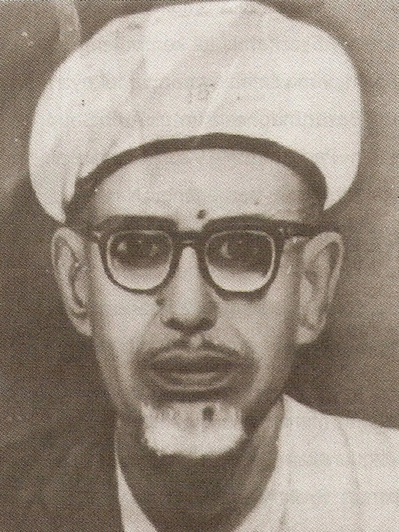 Porträt von Idrus bin Salim al-Jufri (1892–1969) – Gedenkseite