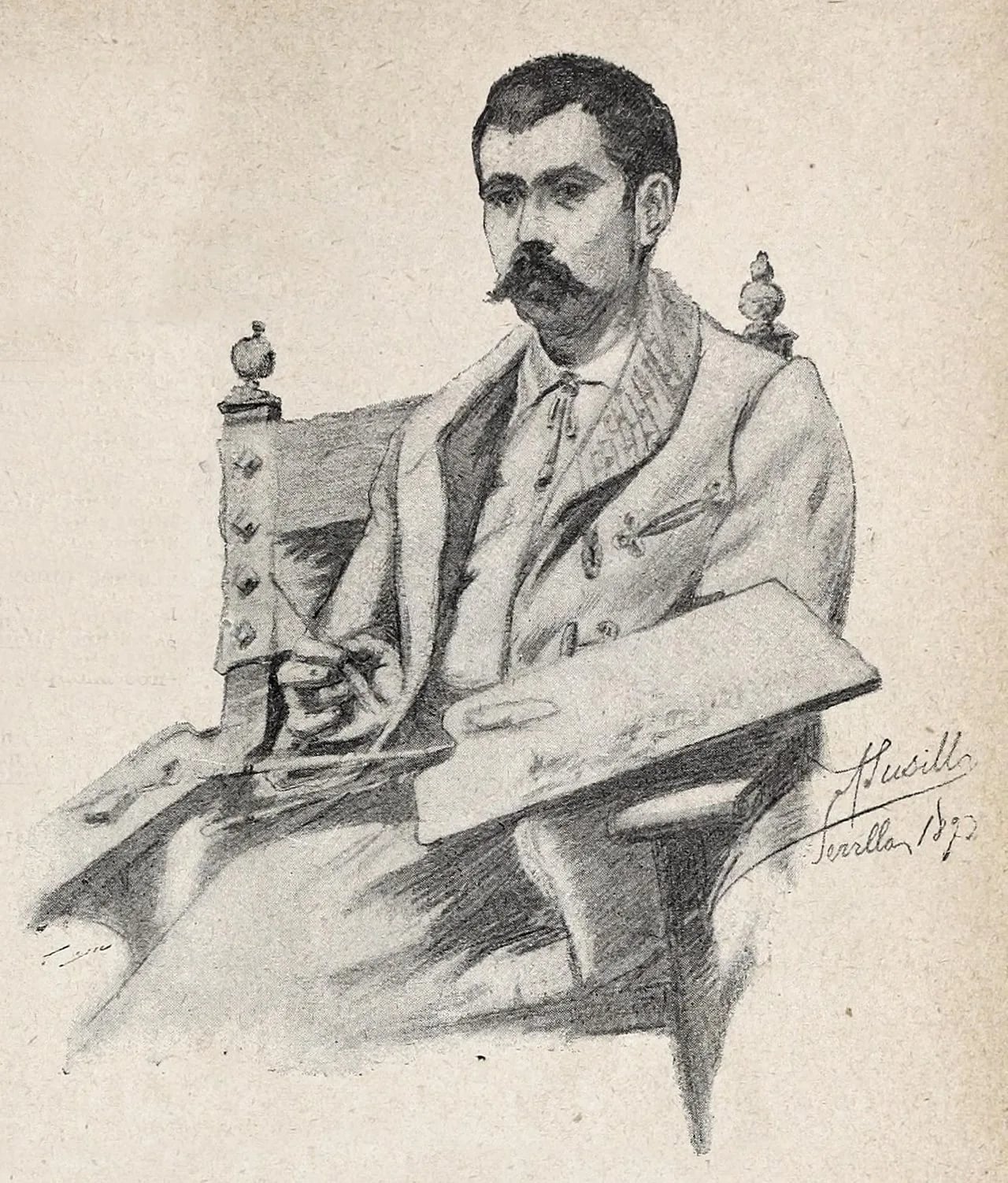 Portrait of Manuel Garcia y Rodriguez (1863–1925) – memorial page