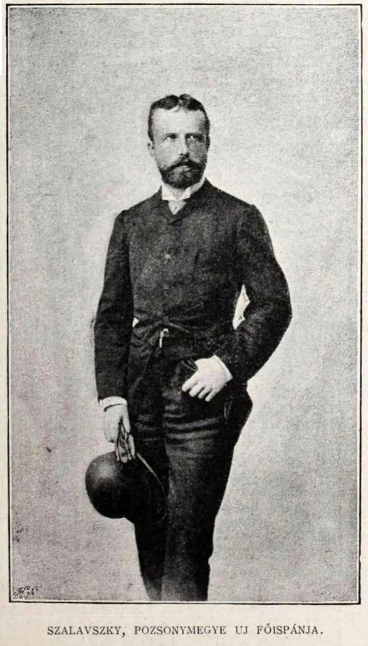 Porträt von Gyula Szalavszky (1846–1936) – Gedenkseite
