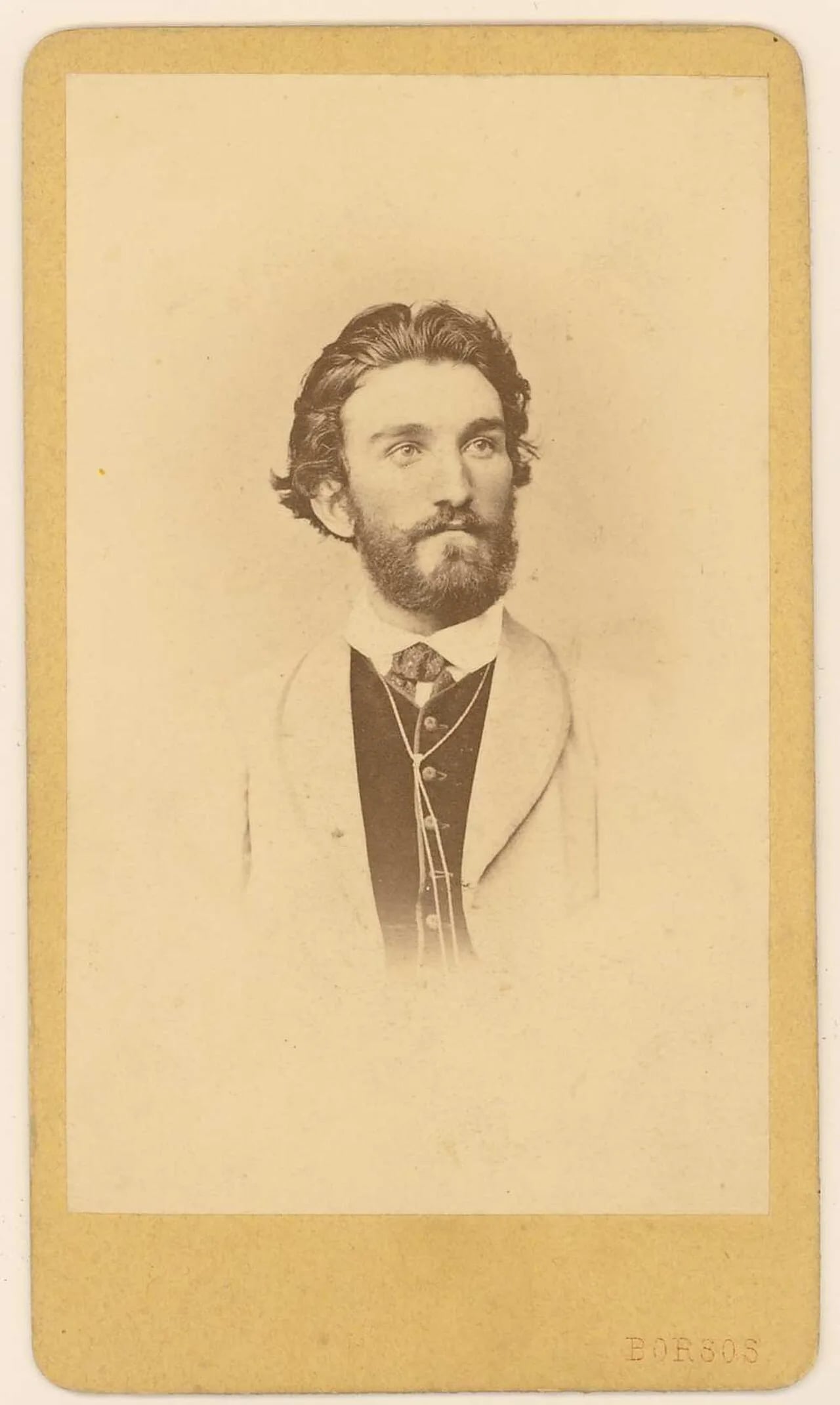 Porträt von Ferenc Szépfaludi Örlőssy (1845–1906) – Gedenkseite