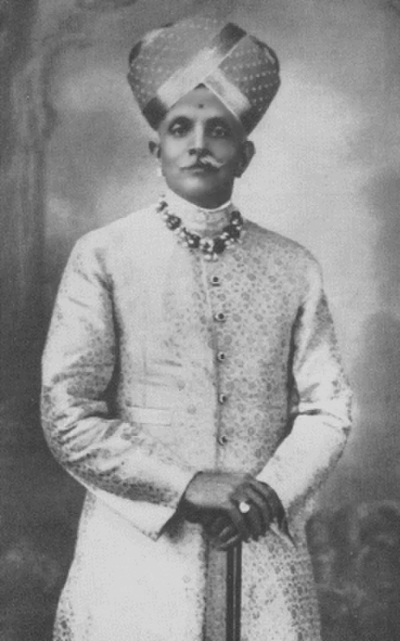 Porträt von Krishna Raja Wadiyar IV (1884–1940) – Gedenkseite