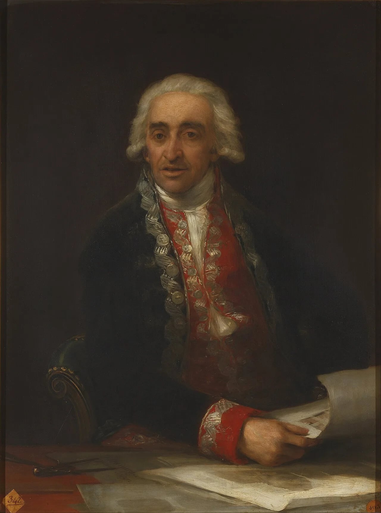 Porträt von Juan de Villanueva (1739–1811) – Gedenkseite