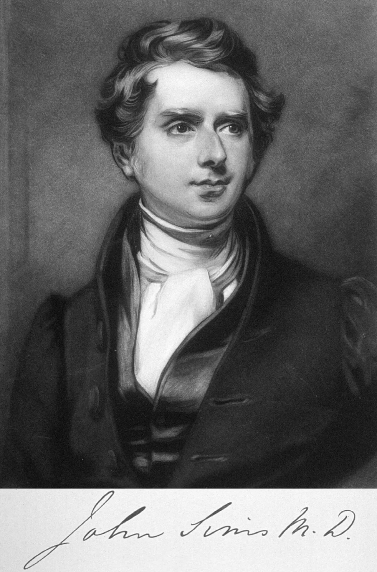 Portrait of John Sims (1749–1831) – memorial page