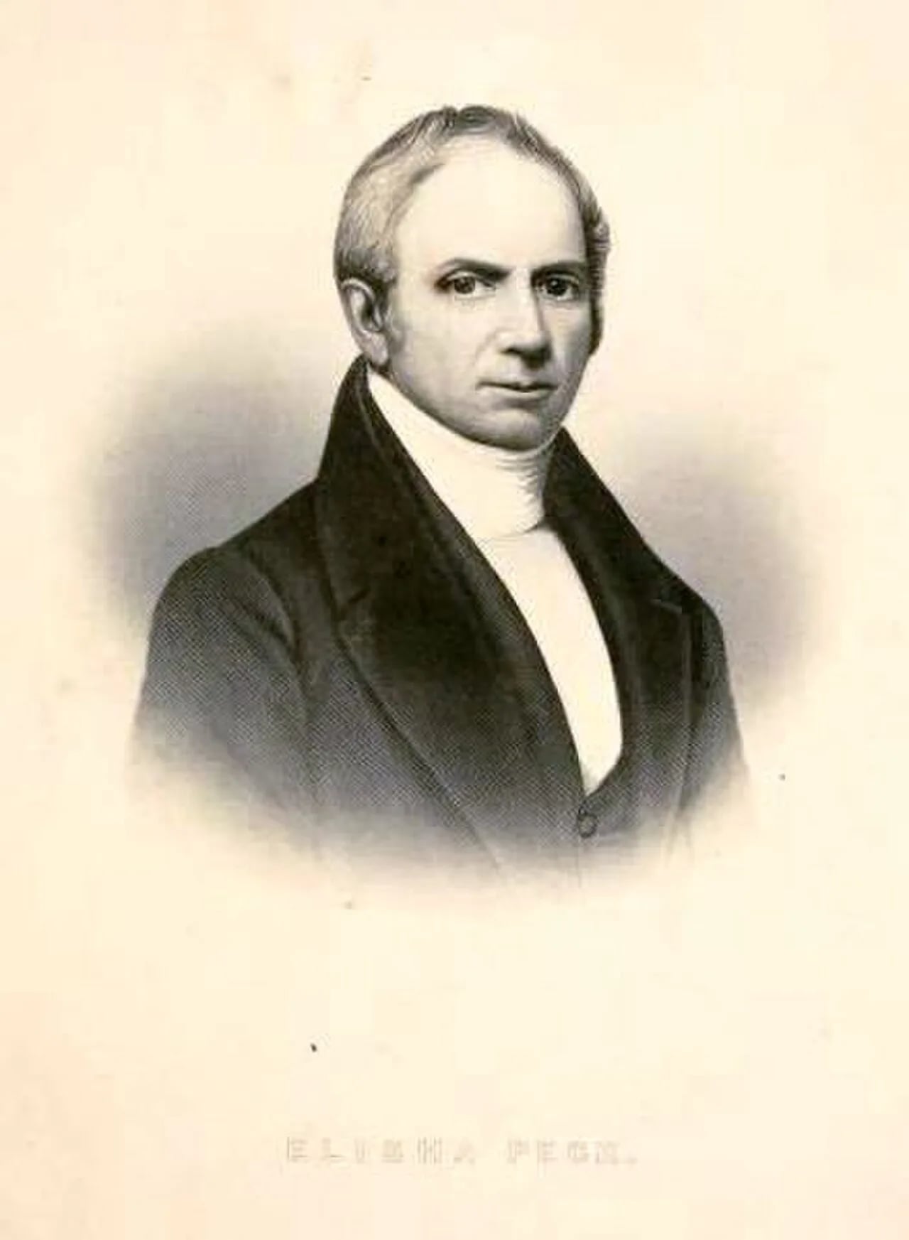 Porträt von Elisha Peck (1789–1851) – Gedenkseite