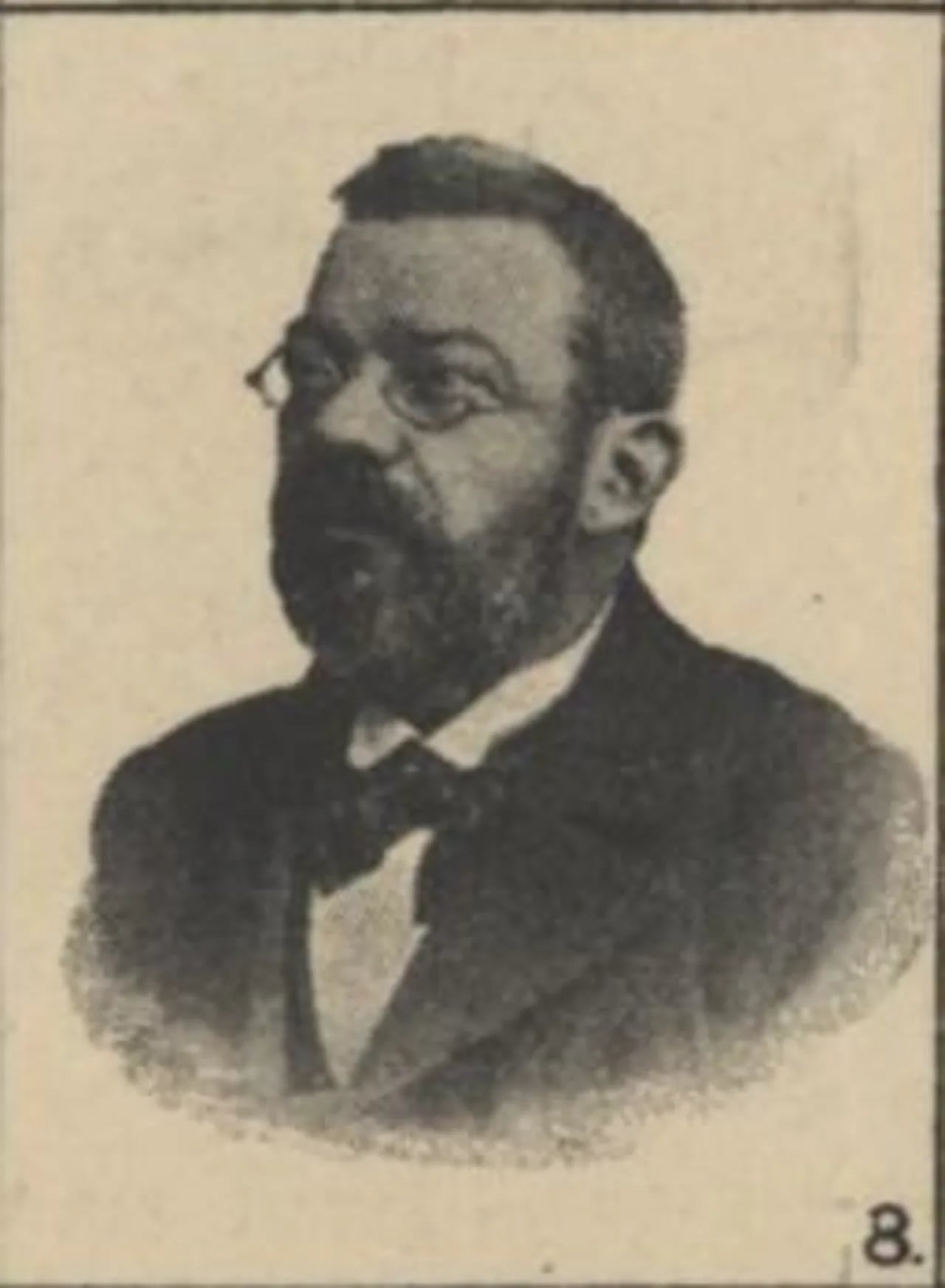 Porträt von Julius Kofránek (1848–1922) – Gedenkseite
