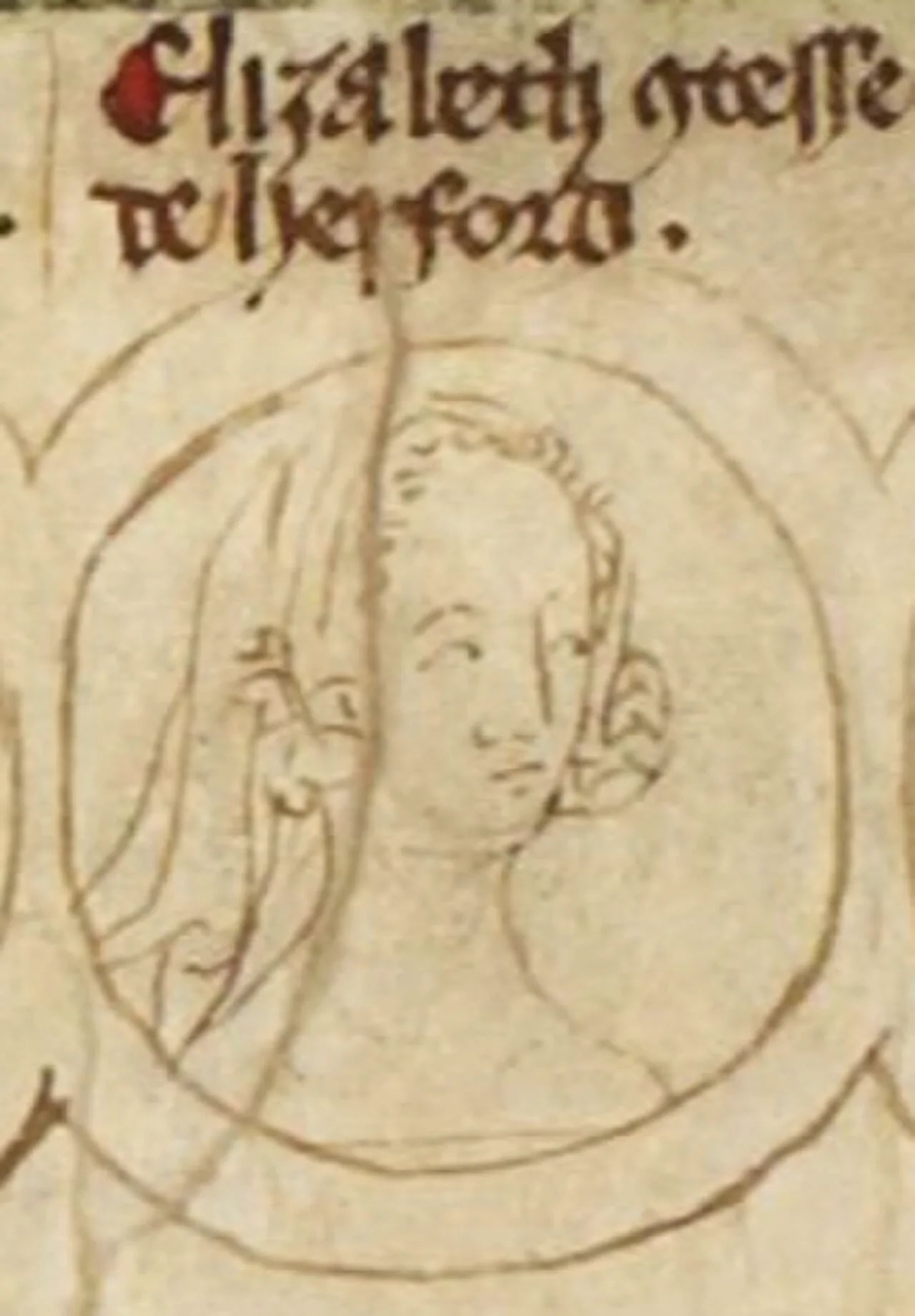 Portrait of Elizabeth of Rhuddlan (1282–1316) – memorial page