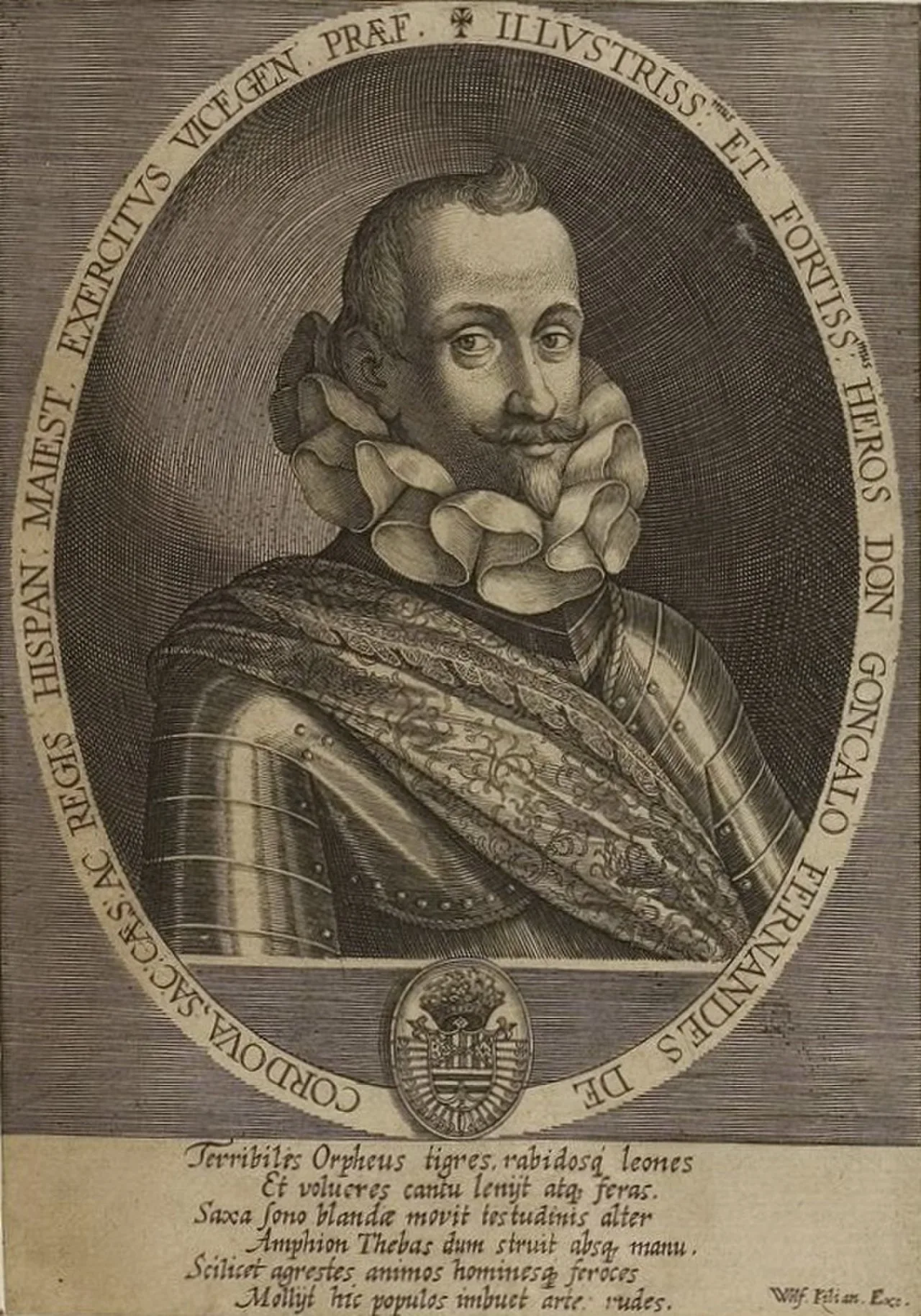 Portrait of Gonzalo II Fernández de Córdoba (1520–1578) – memorial page