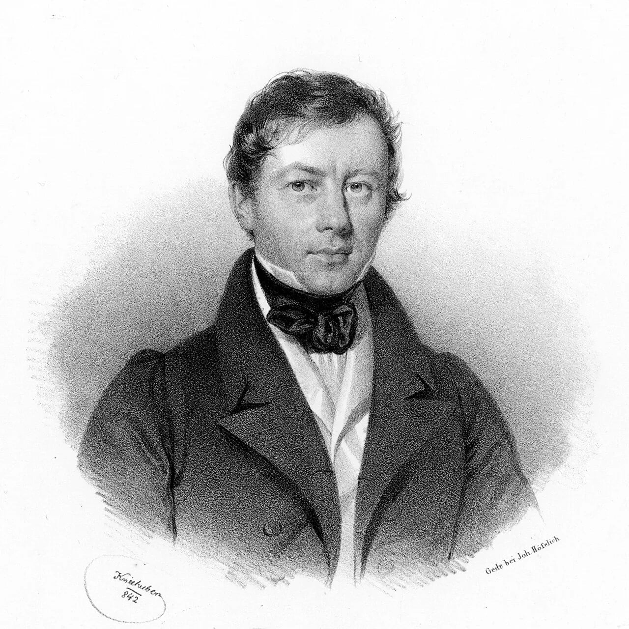 Porträt von Tobias Haslinger (1787–1842) – Gedenkseite