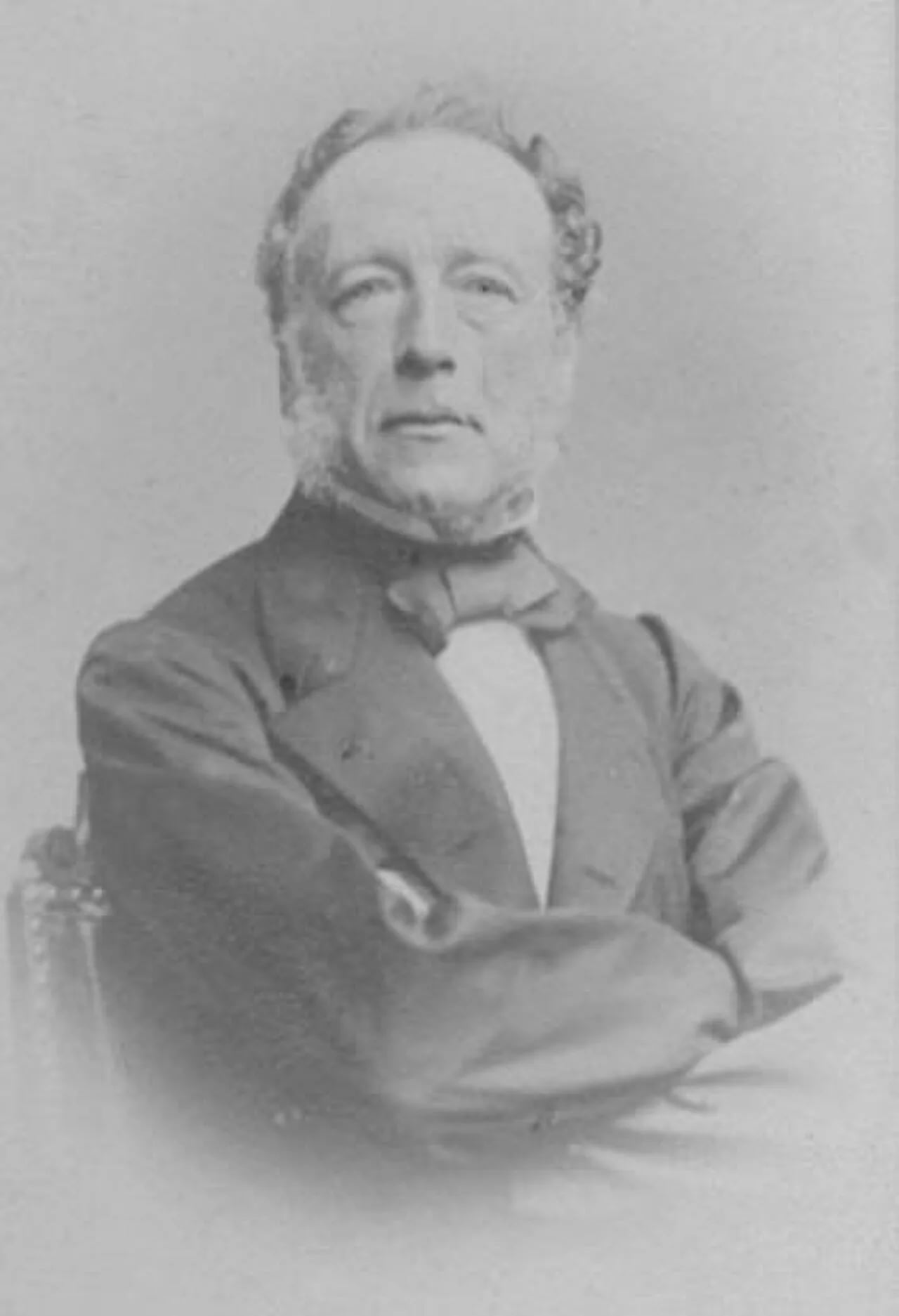 Porträt von Albertus Jacobus Duymaer van Twist (1809–1887) – Gedenkseite
