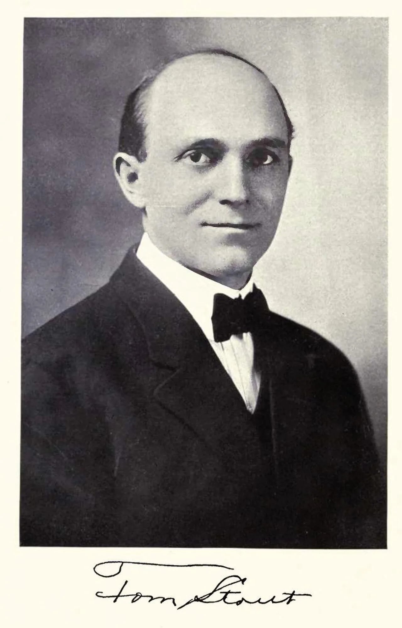 Portrait of Tom Stout (1879–1965) – memorial page