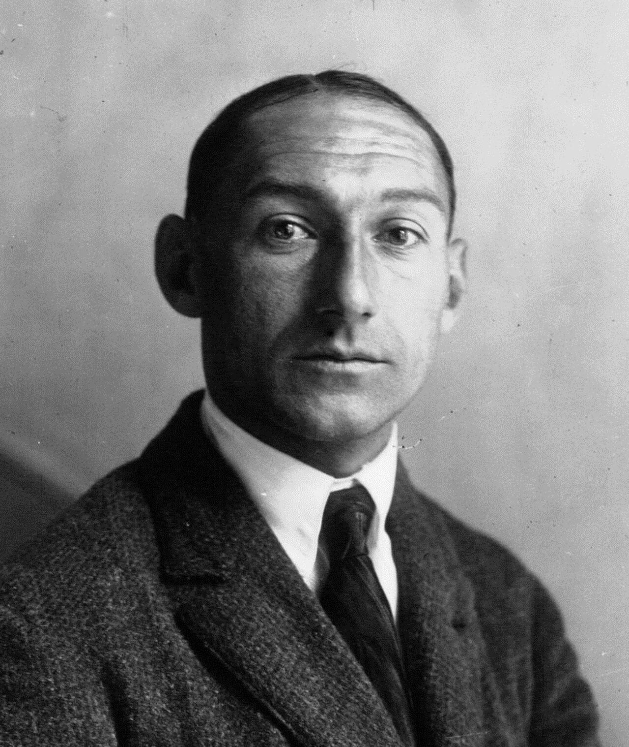 Porträt von Hector Tiberghien (1890–1951) – Gedenkseite