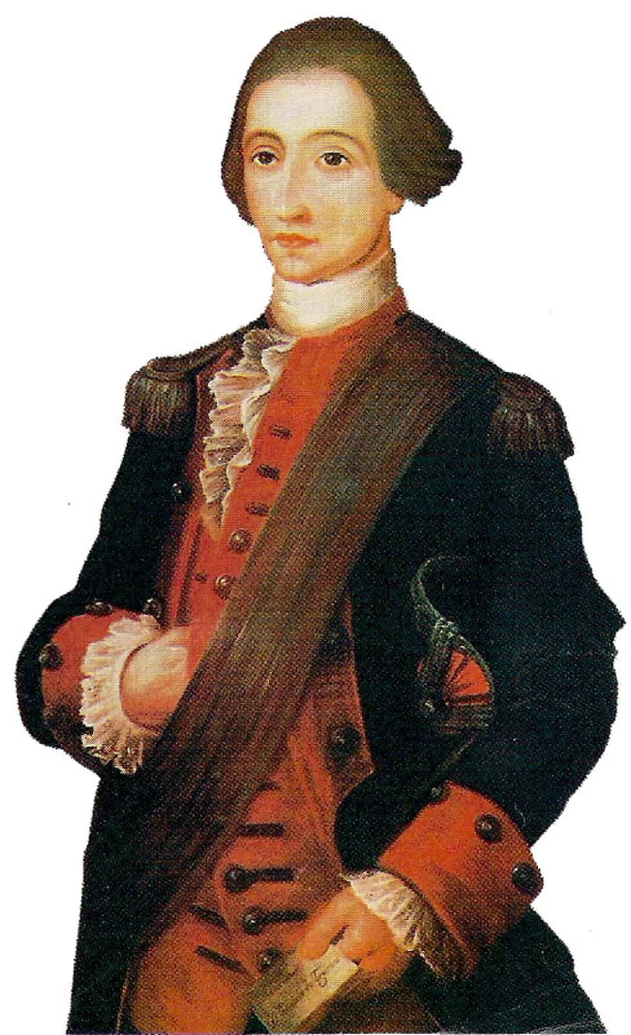 Porträt von Tomás de Figueroa (1747–1811) – Gedenkseite