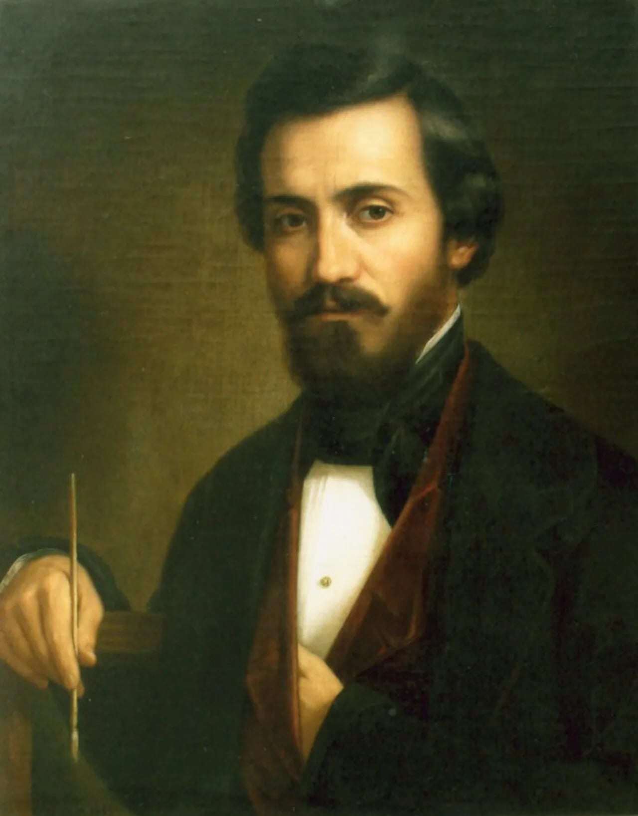 Porträt von Gheorghe Tattarescu (1820–1894) – Gedenkseite